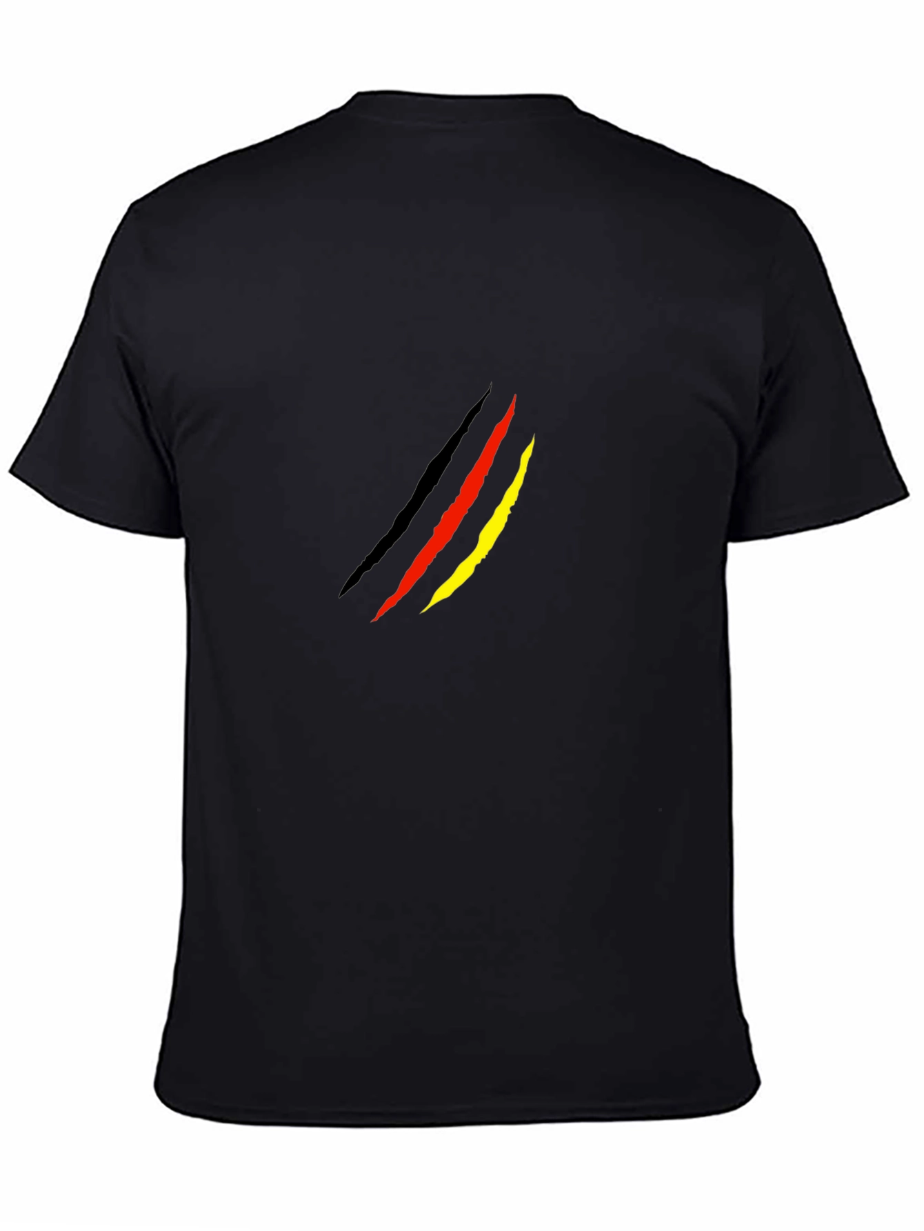 Black T-Shirt with Germany Claw Design