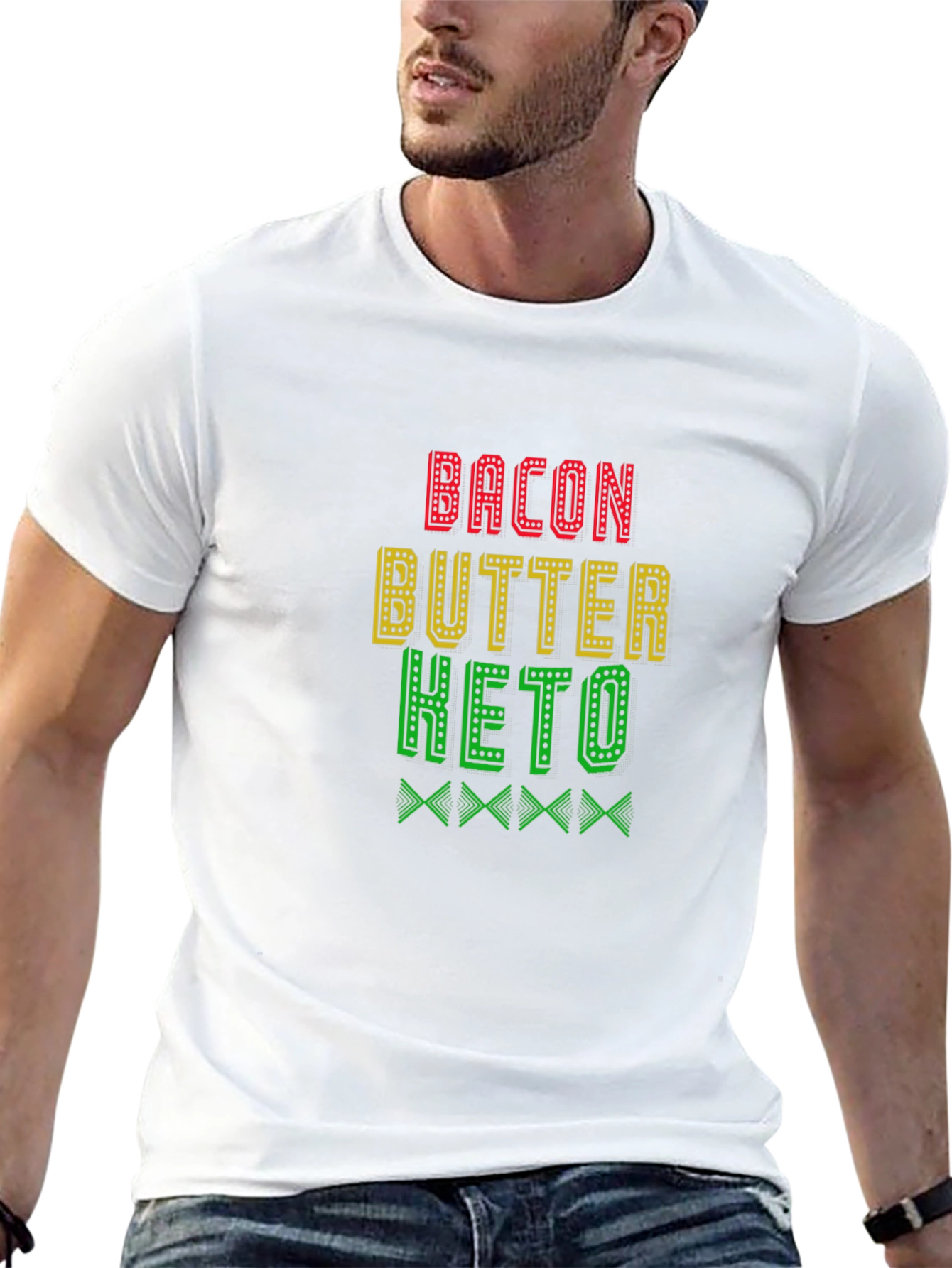 Bacon Butter Keto T-Shirt - Funny Diet Tee