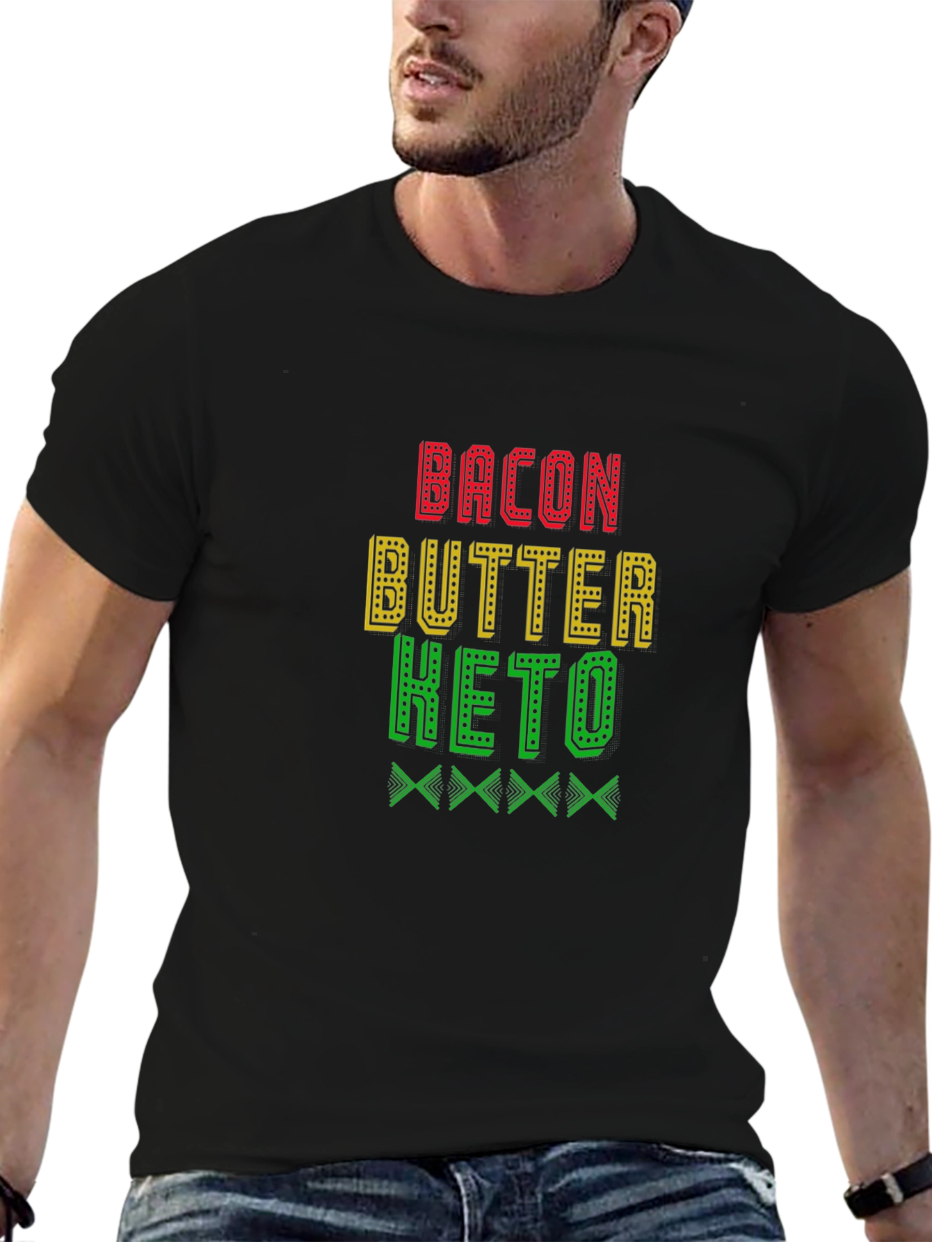 Bacon Butter Keto T-Shirt - Funny Diet Tee