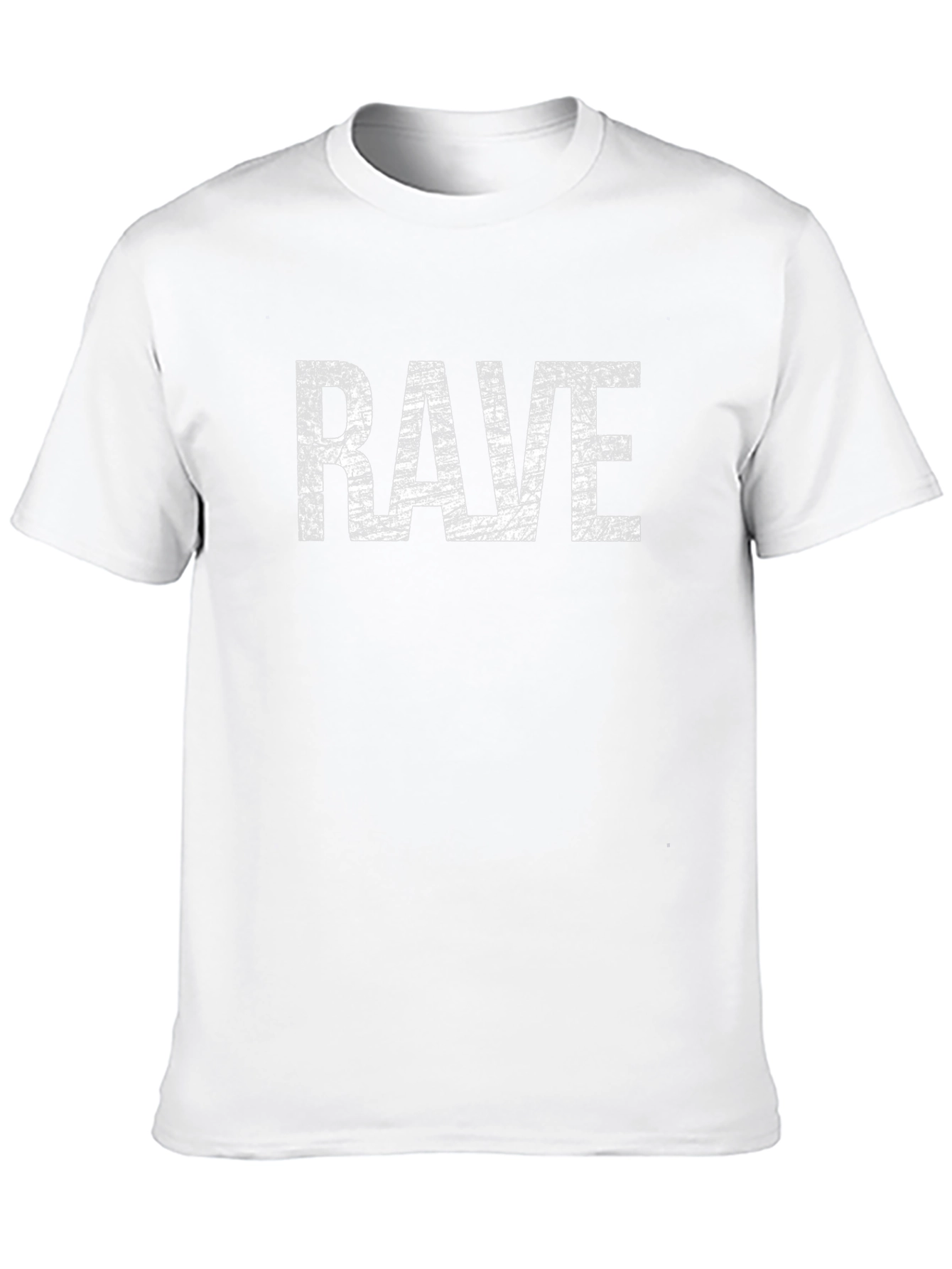 Rave Graphic T-Shirt - Distressed Print