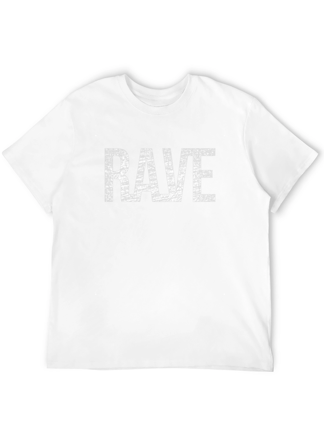Rave Graphic T-Shirt - Distressed Print