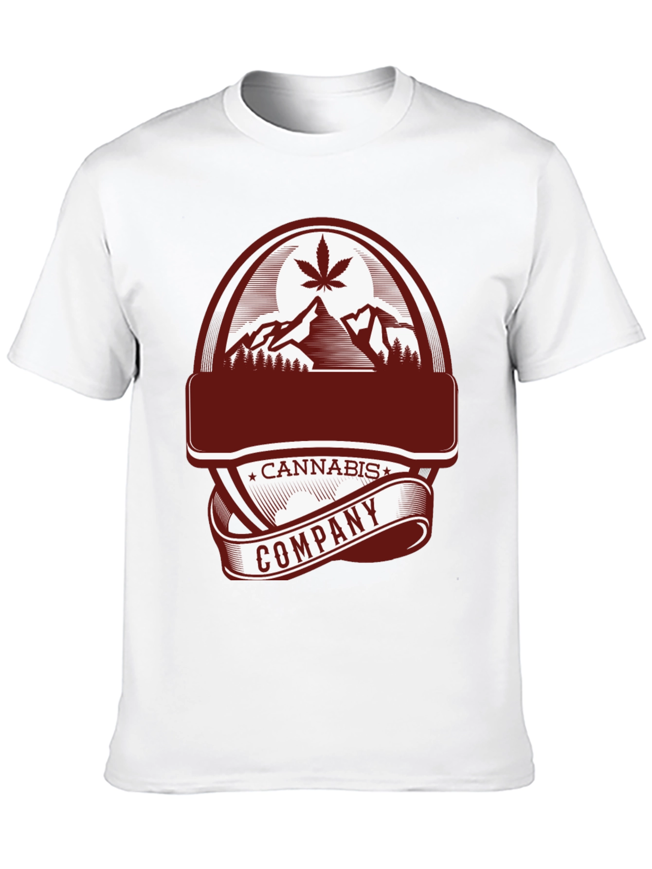 Cannabis Company T-Shirt - Mountain Logo