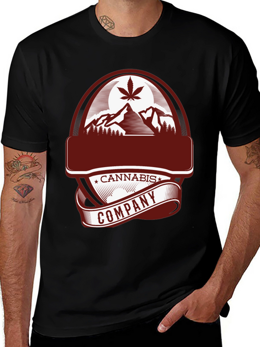 Cannabis Company T-Shirt - Mountain Logo