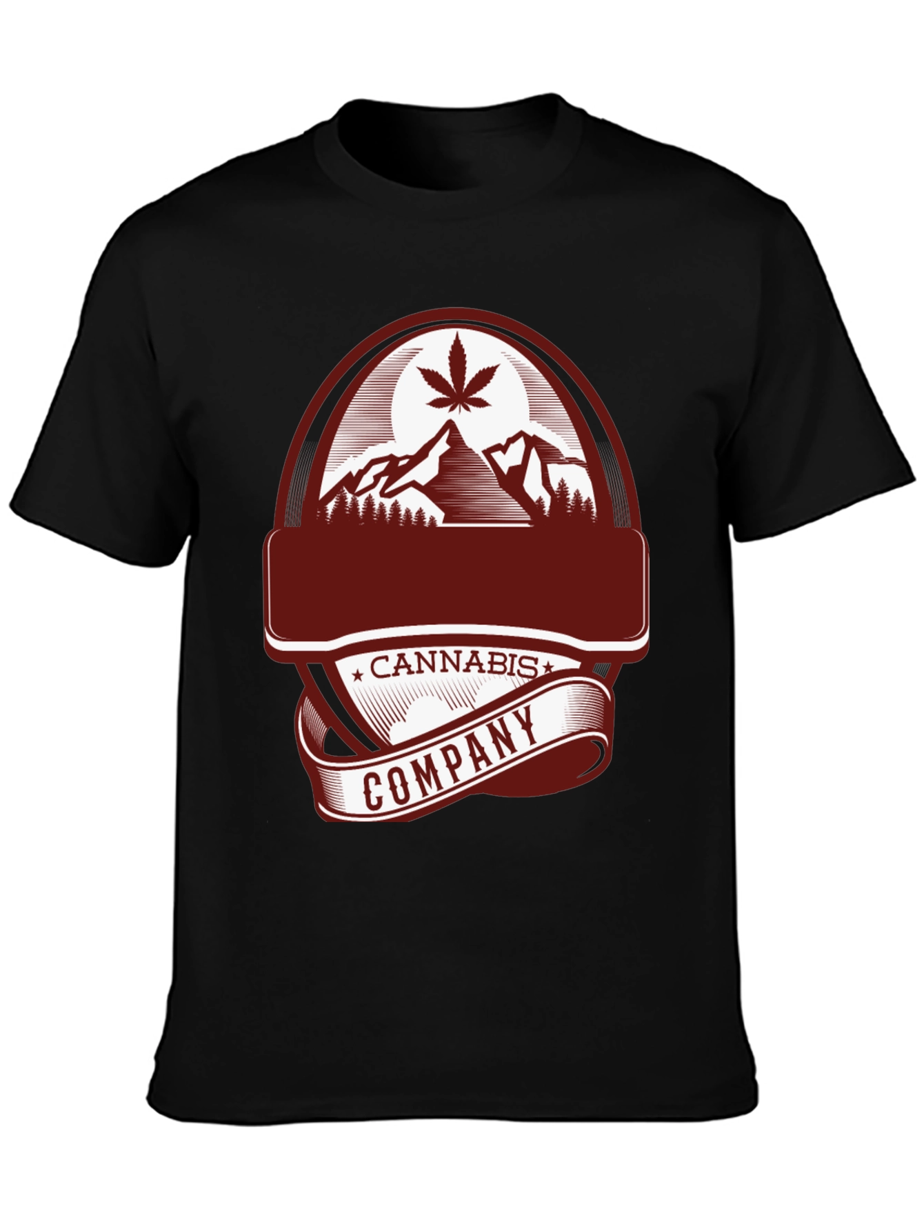 Cannabis Company T-Shirt - Mountain Logo