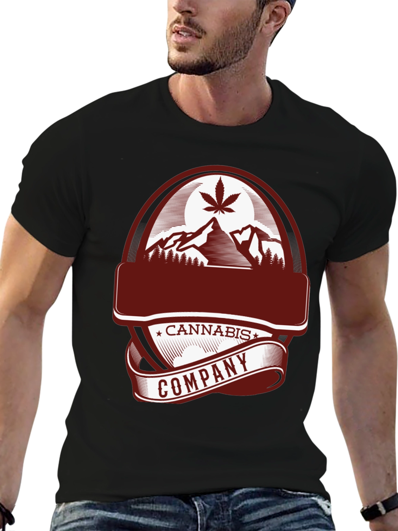 Cannabis Company T-Shirt - Mountain Logo