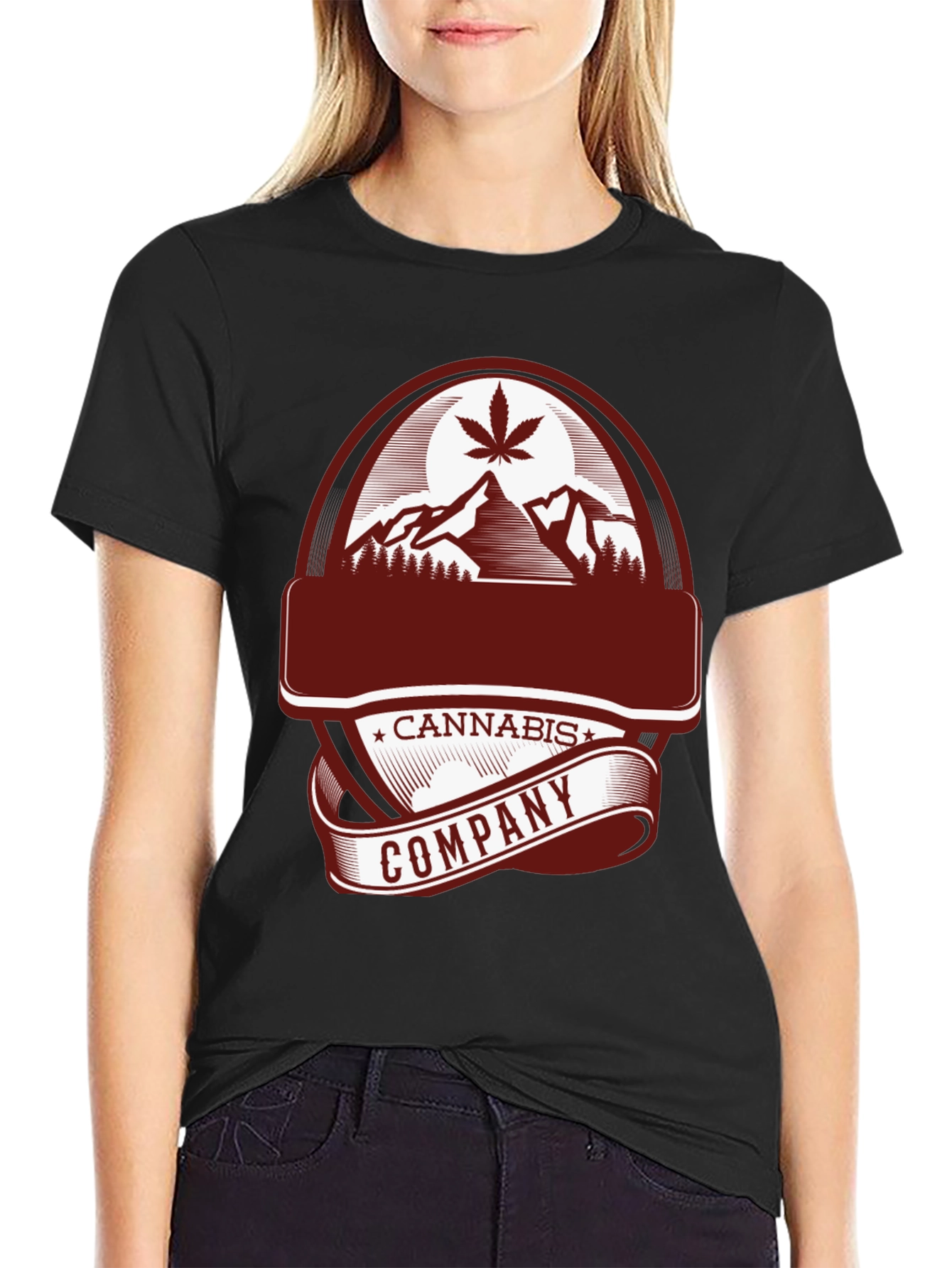 Cannabis Company T-Shirt - Mountain Logo