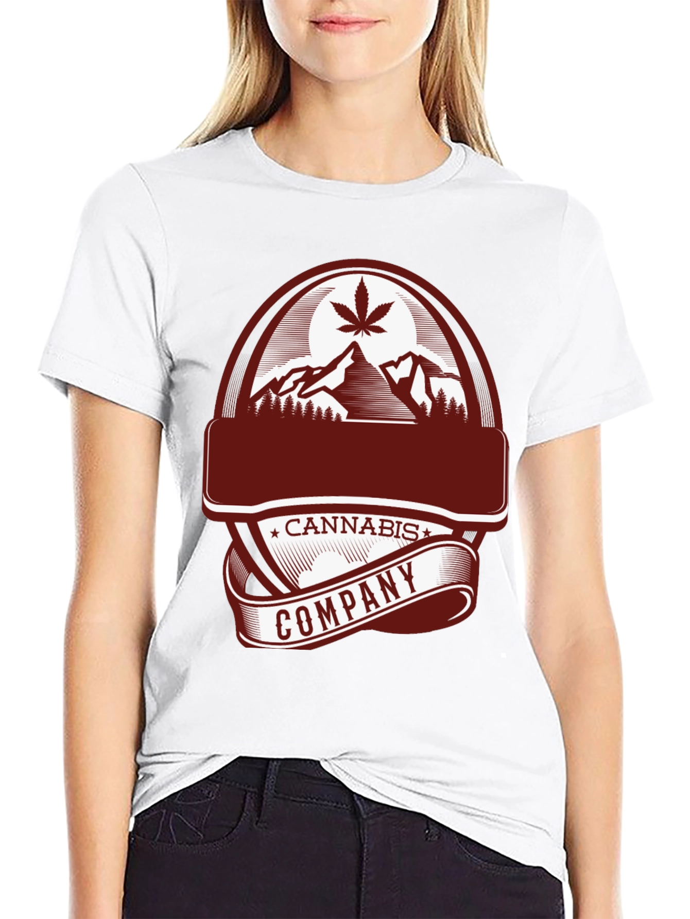 Cannabis Company T-Shirt - Mountain Logo