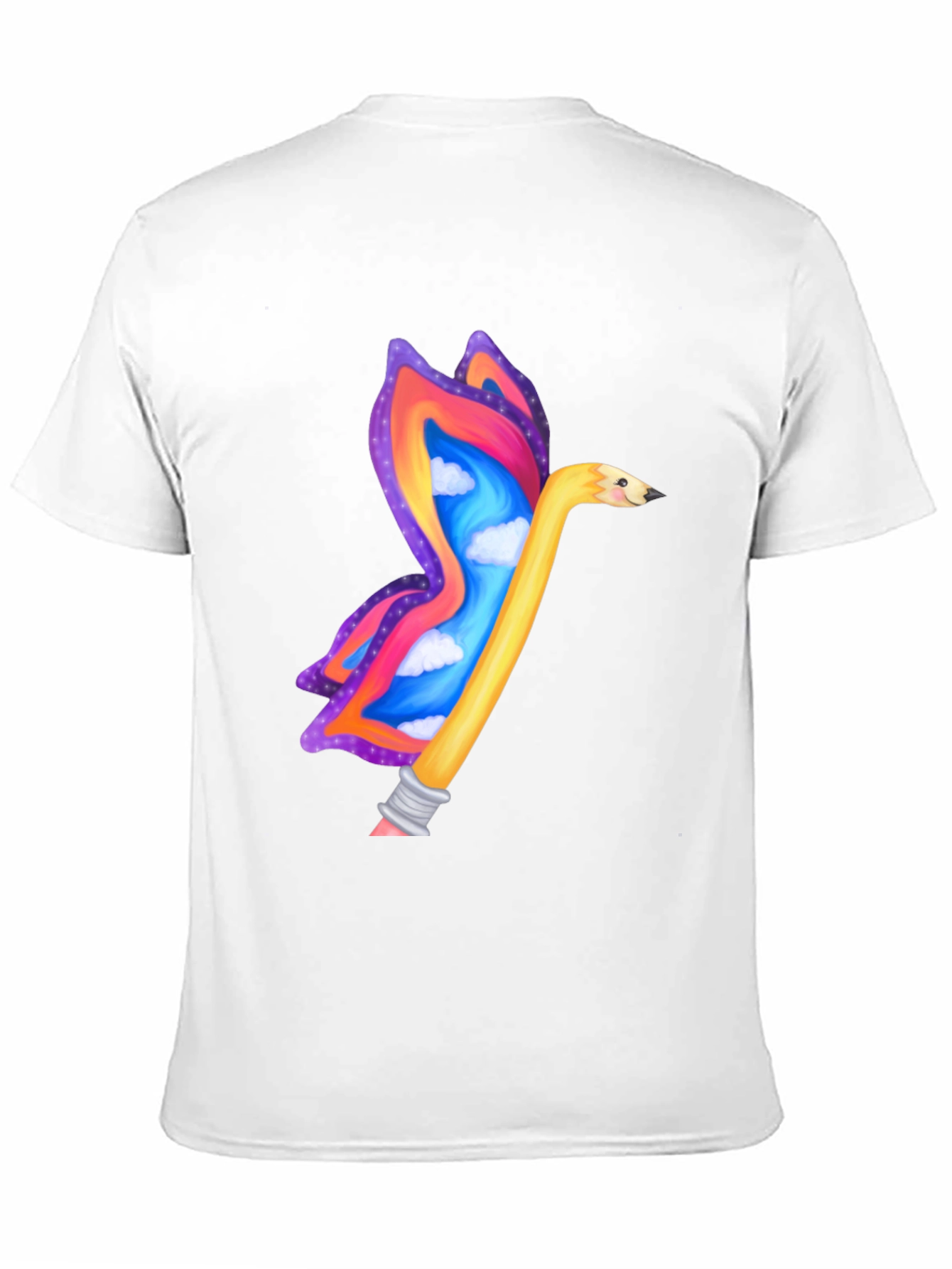 Creative Butterfly Pencil T-Shirt