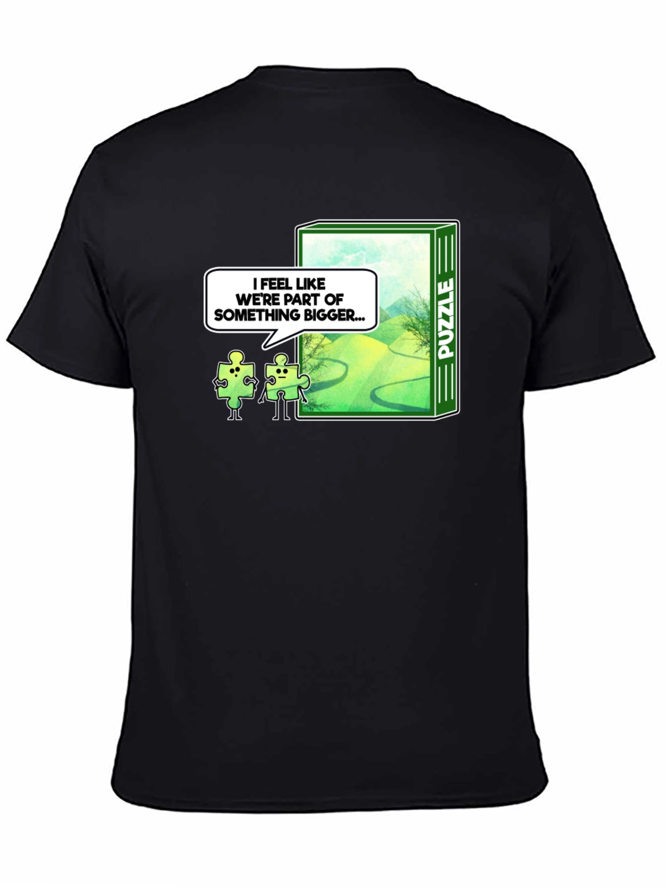 Puzzle Piece T-Shirt: Part of Something Bigger Graphic Tee