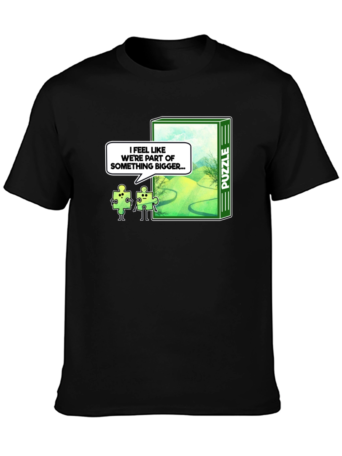 Puzzle Piece T-Shirt: Part of Something Bigger Graphic Tee