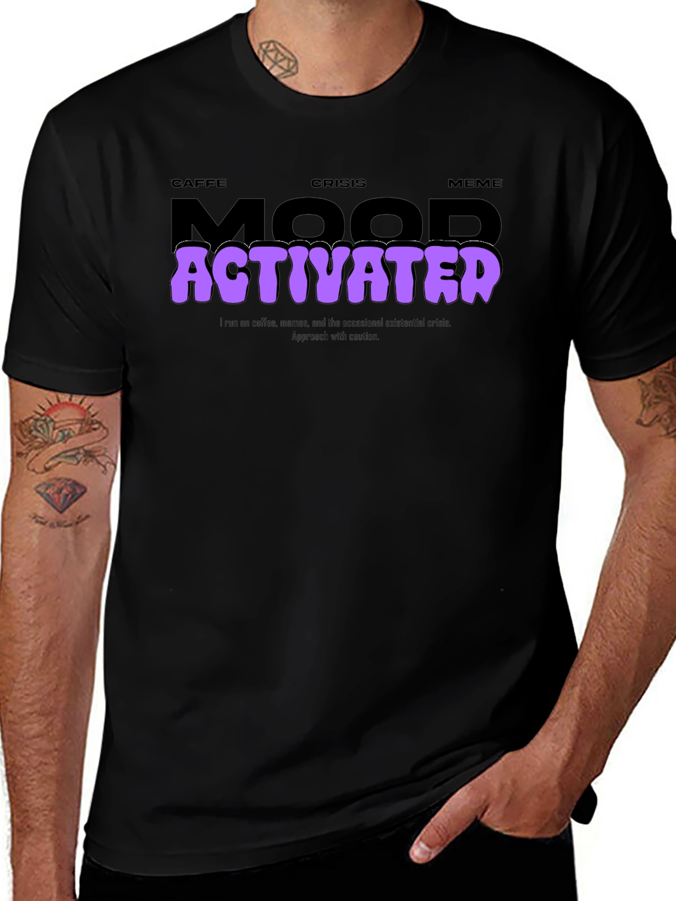 Mood Activated Graphic T-Shirt