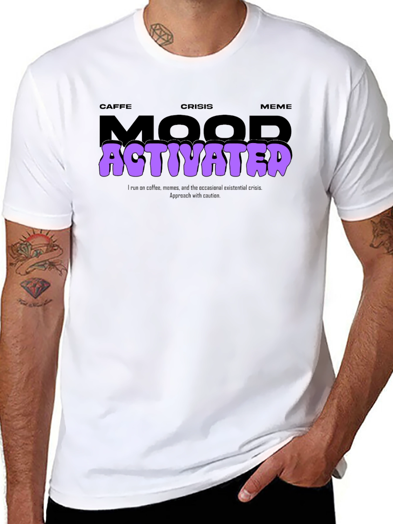 Mood Activated Graphic T-Shirt