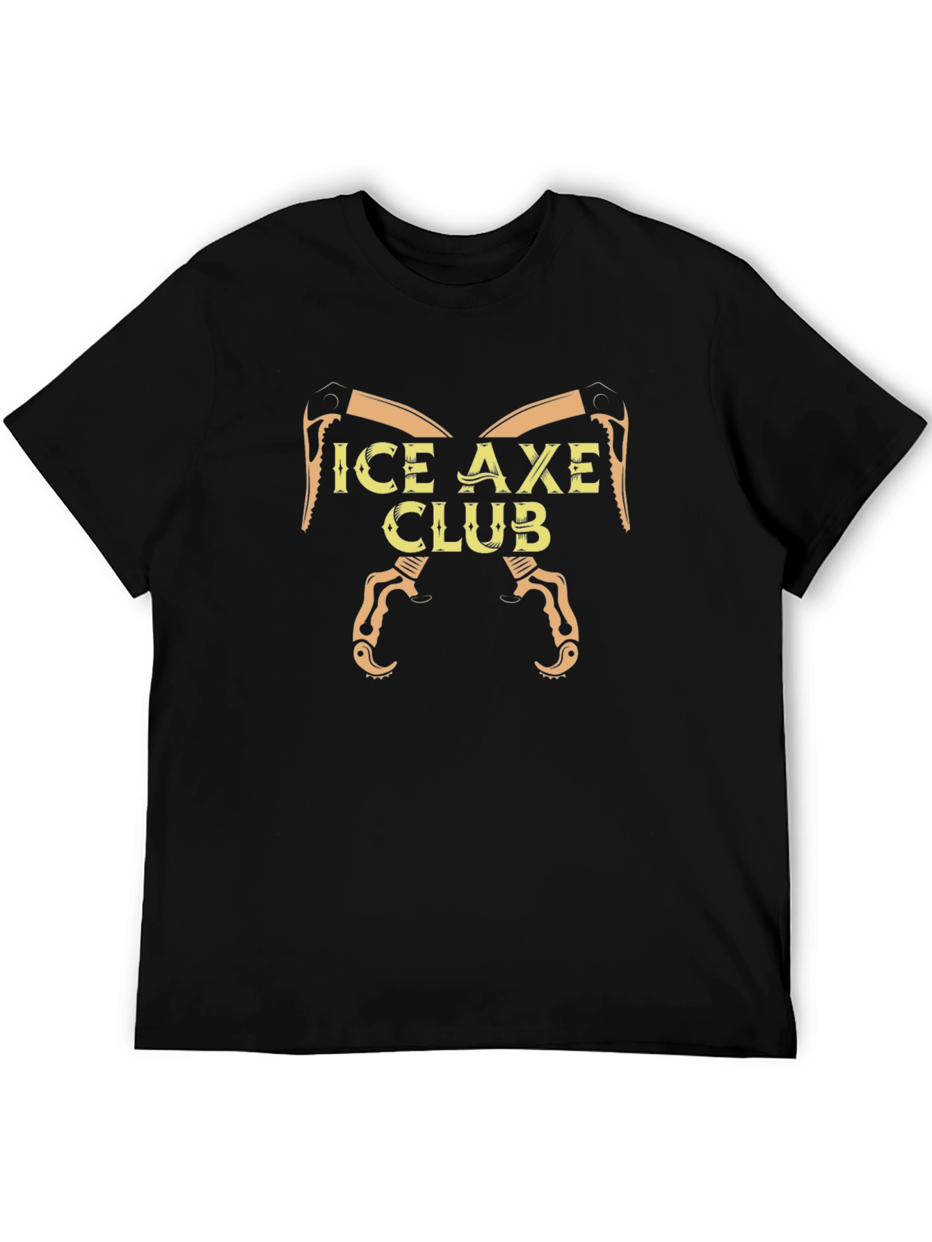 Ice Axe Club Graphic Tee - Black