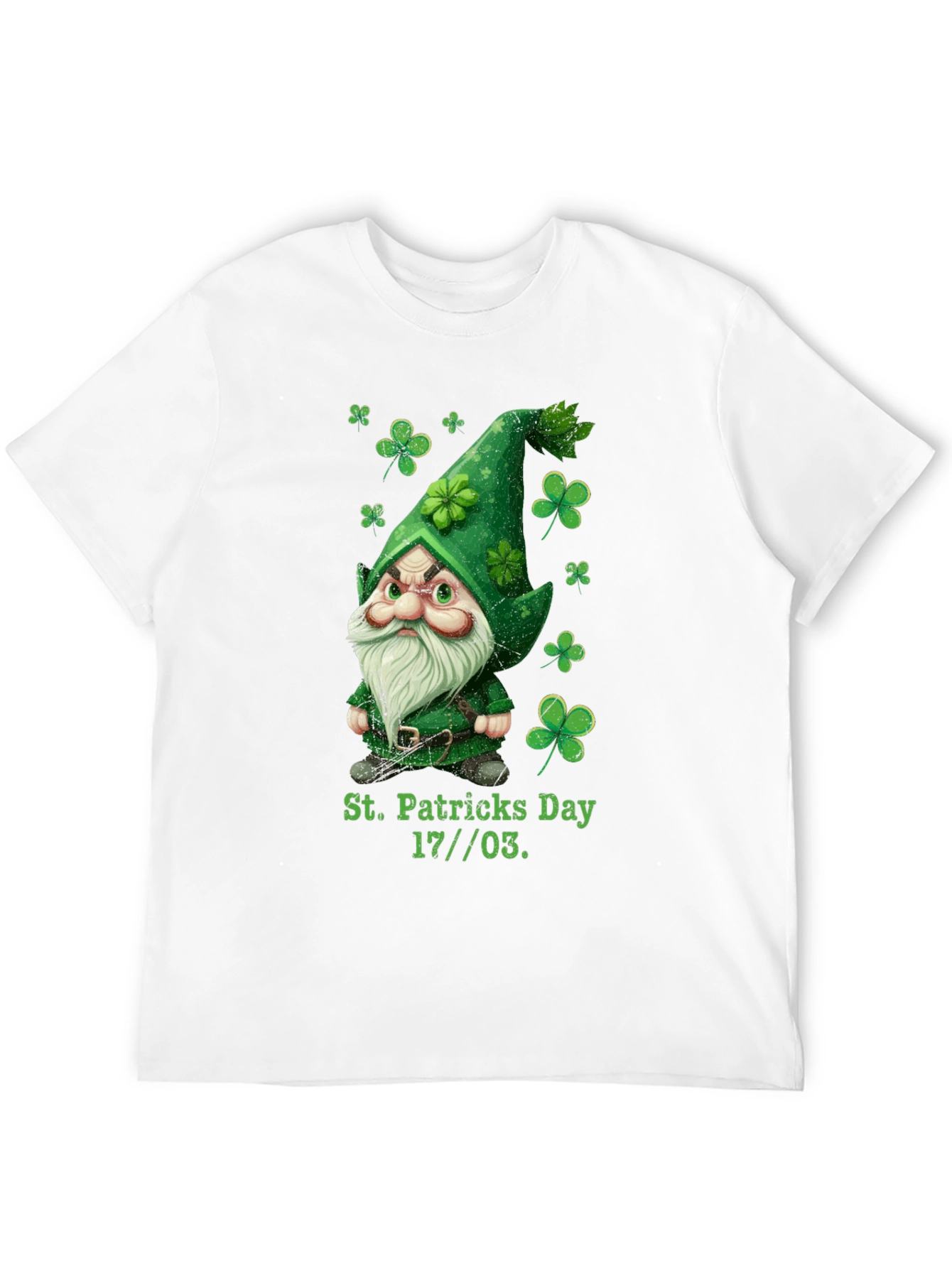 St. Patricks Day Gnome Graphic Tee