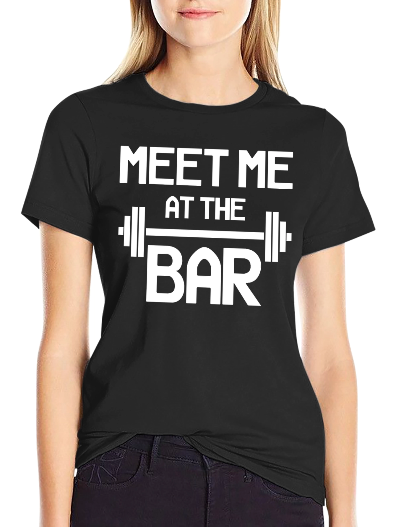 Meet Me at The Bar T-Shirt Gym Workout