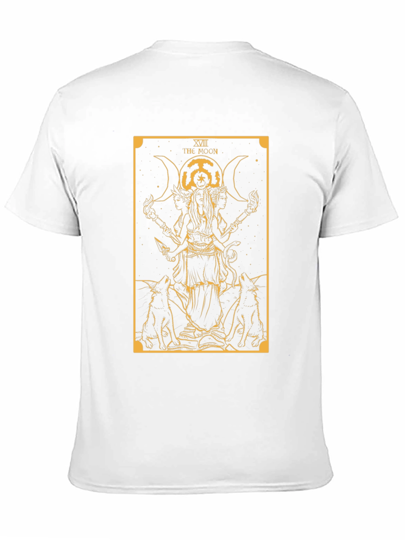 The Moon Tarot Card T-Shirt