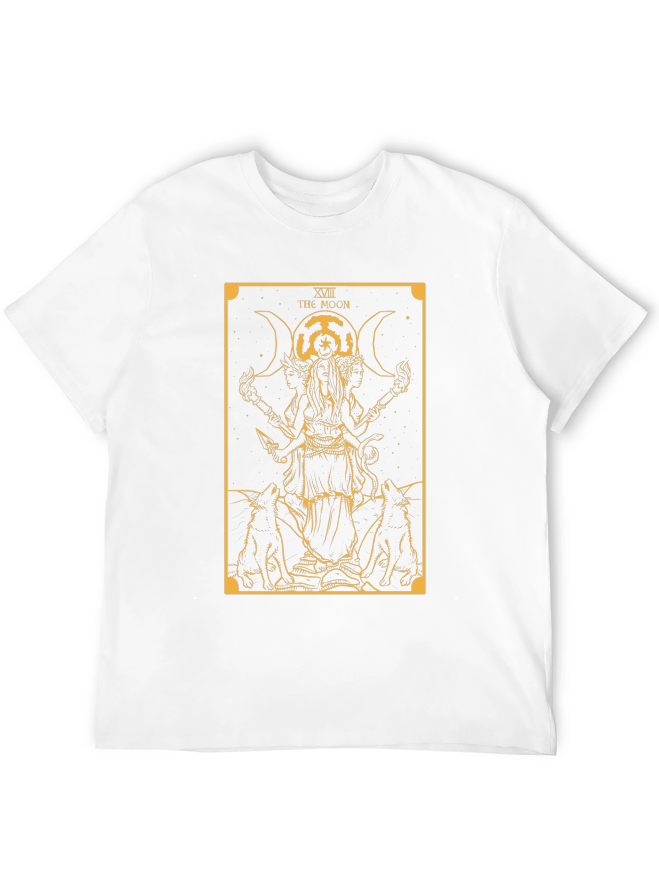 The Moon Tarot Card T-Shirt
