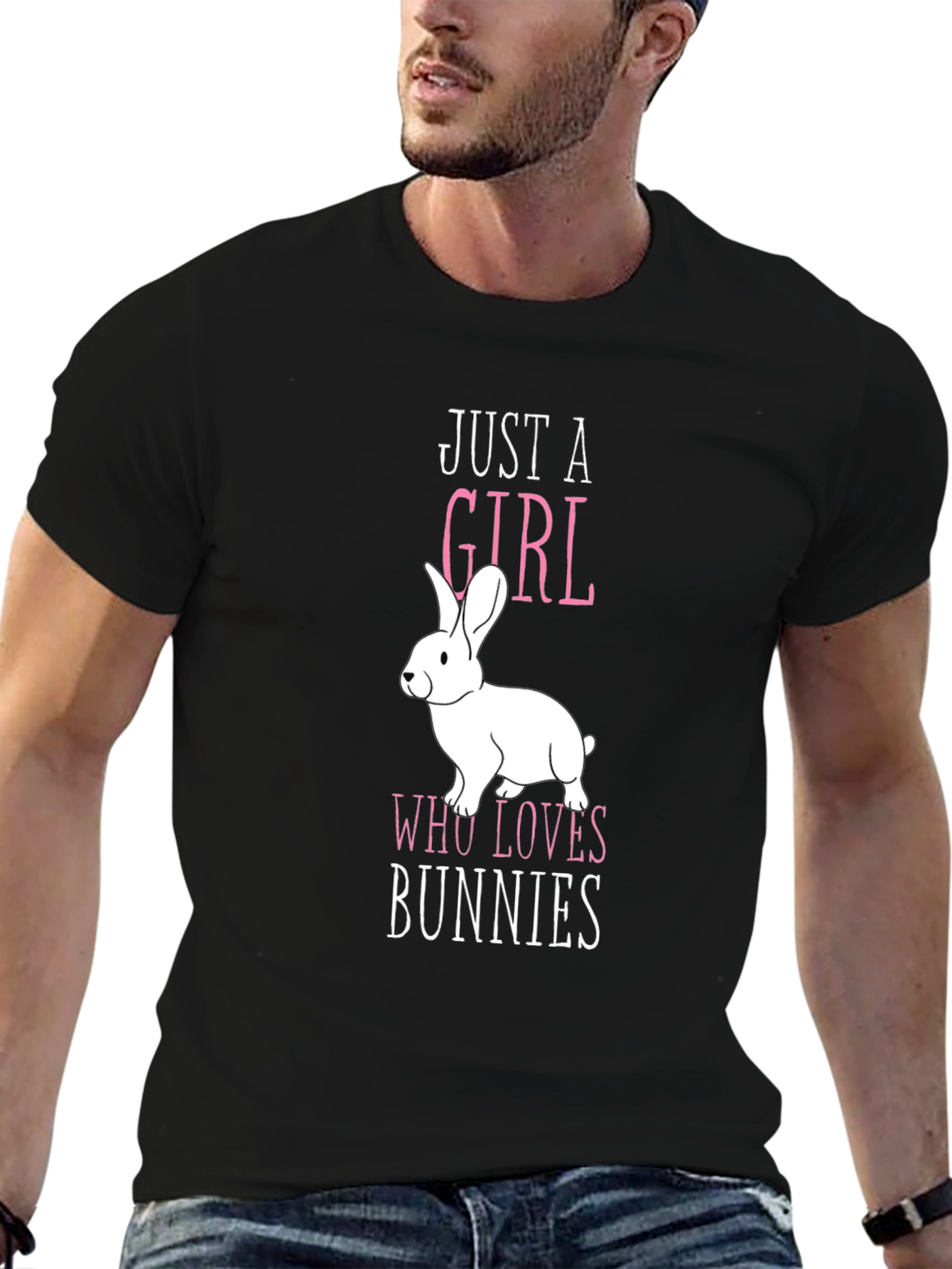 Just a Girl Who Loves Bunnies T-Shirt