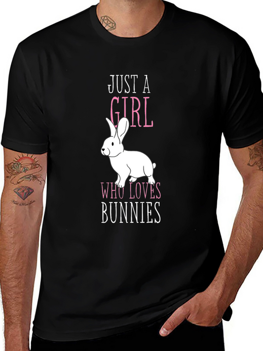 Just a Girl Who Loves Bunnies T-Shirt