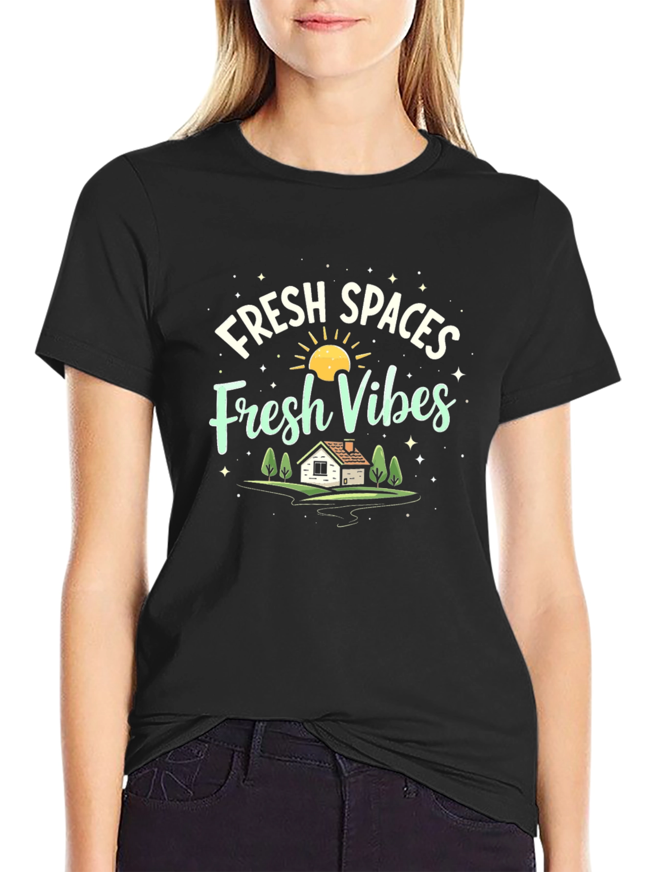 Fresh Spaces Fresh Vibes Graphic Tee