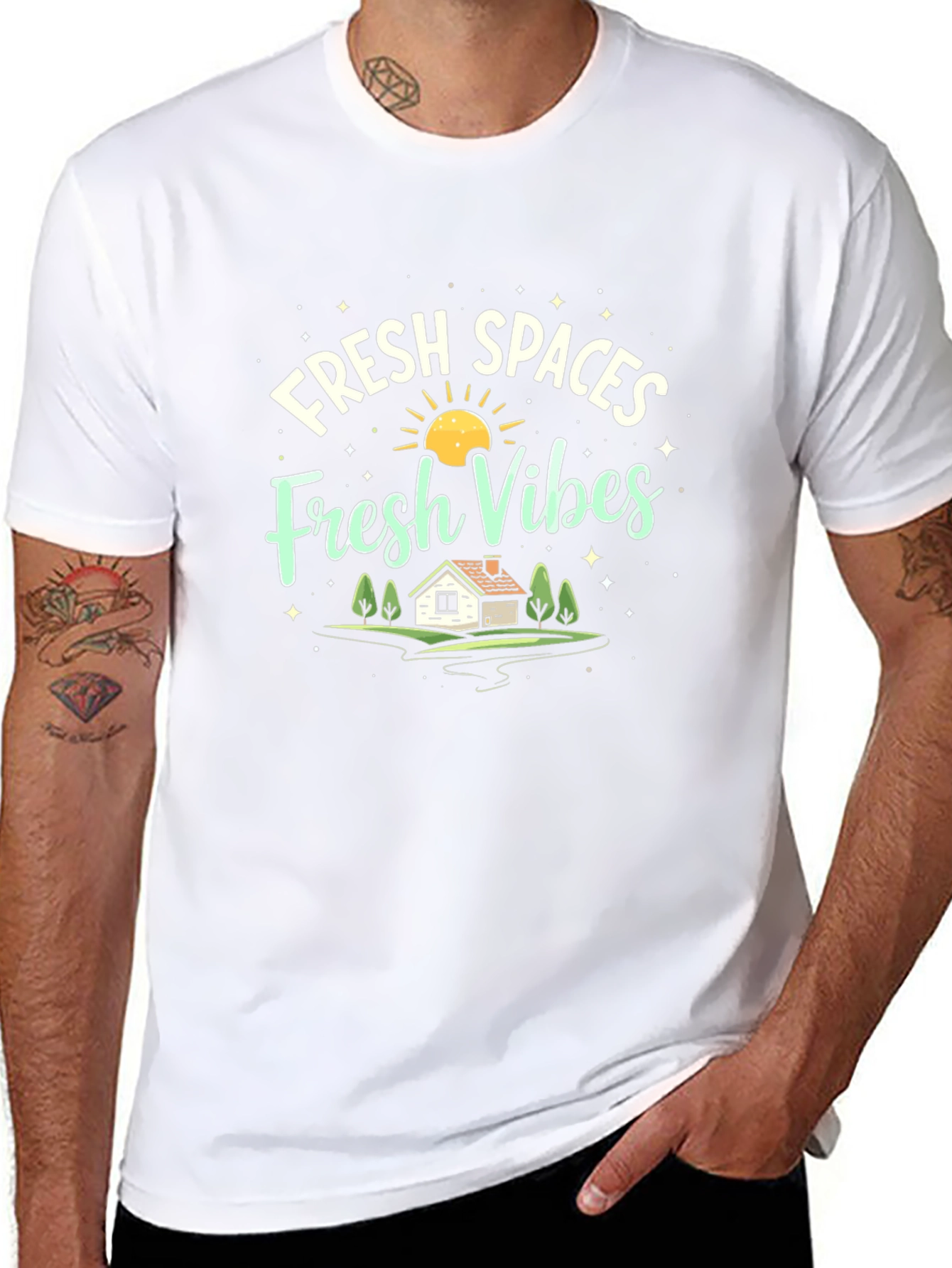 Fresh Spaces Fresh Vibes Graphic Tee