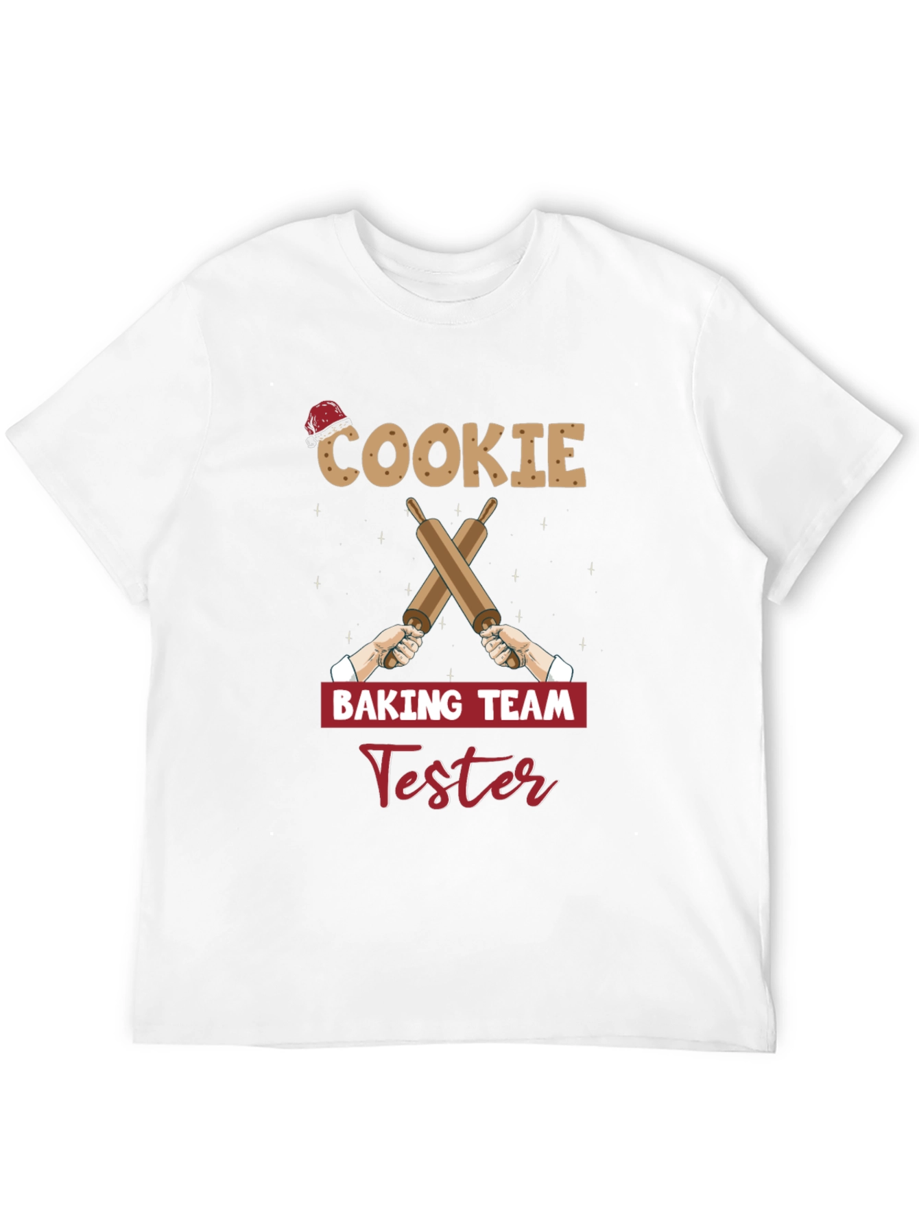 Cookie Baking Team Tester Black T-Shirt