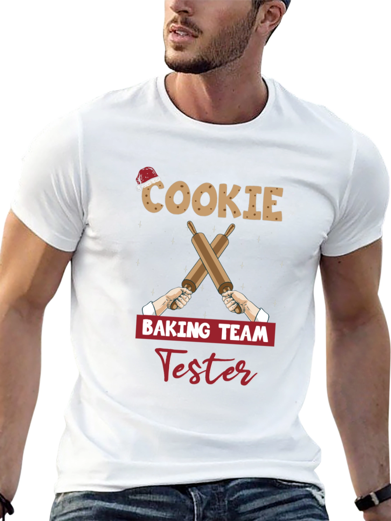 Cookie Baking Team Tester Black T-Shirt