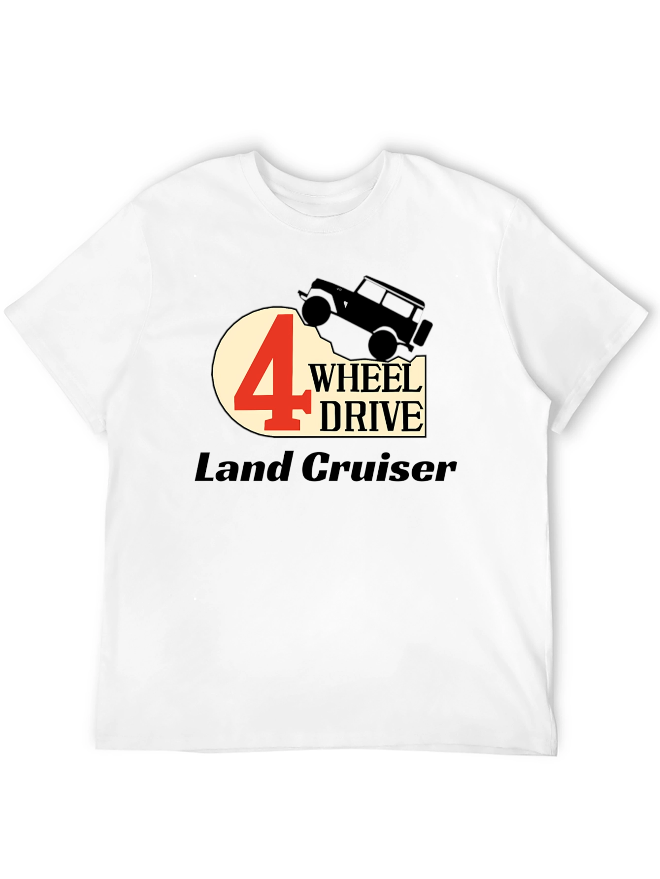 4 Wheel Drive Land Cruiser Graphic Tee