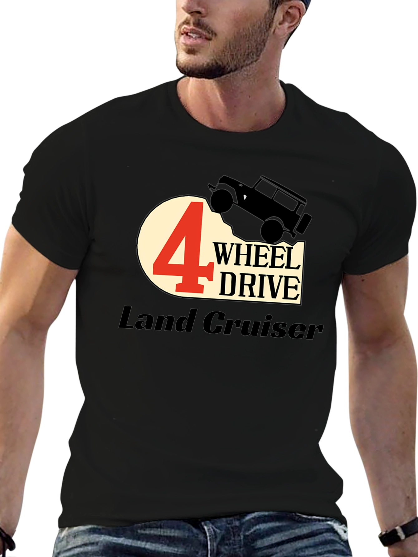 4 Wheel Drive Land Cruiser Graphic Tee