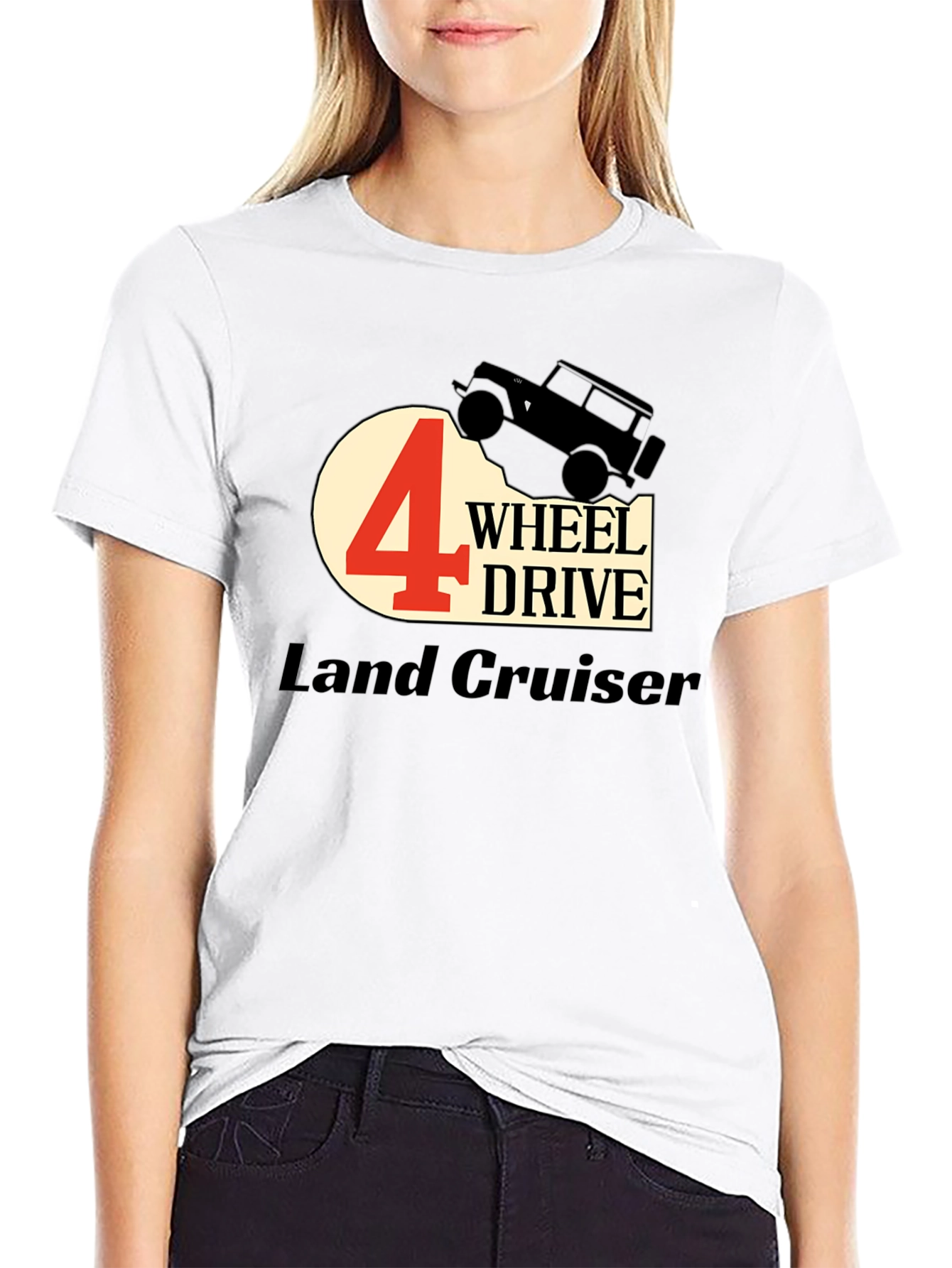4 Wheel Drive Land Cruiser Graphic Tee