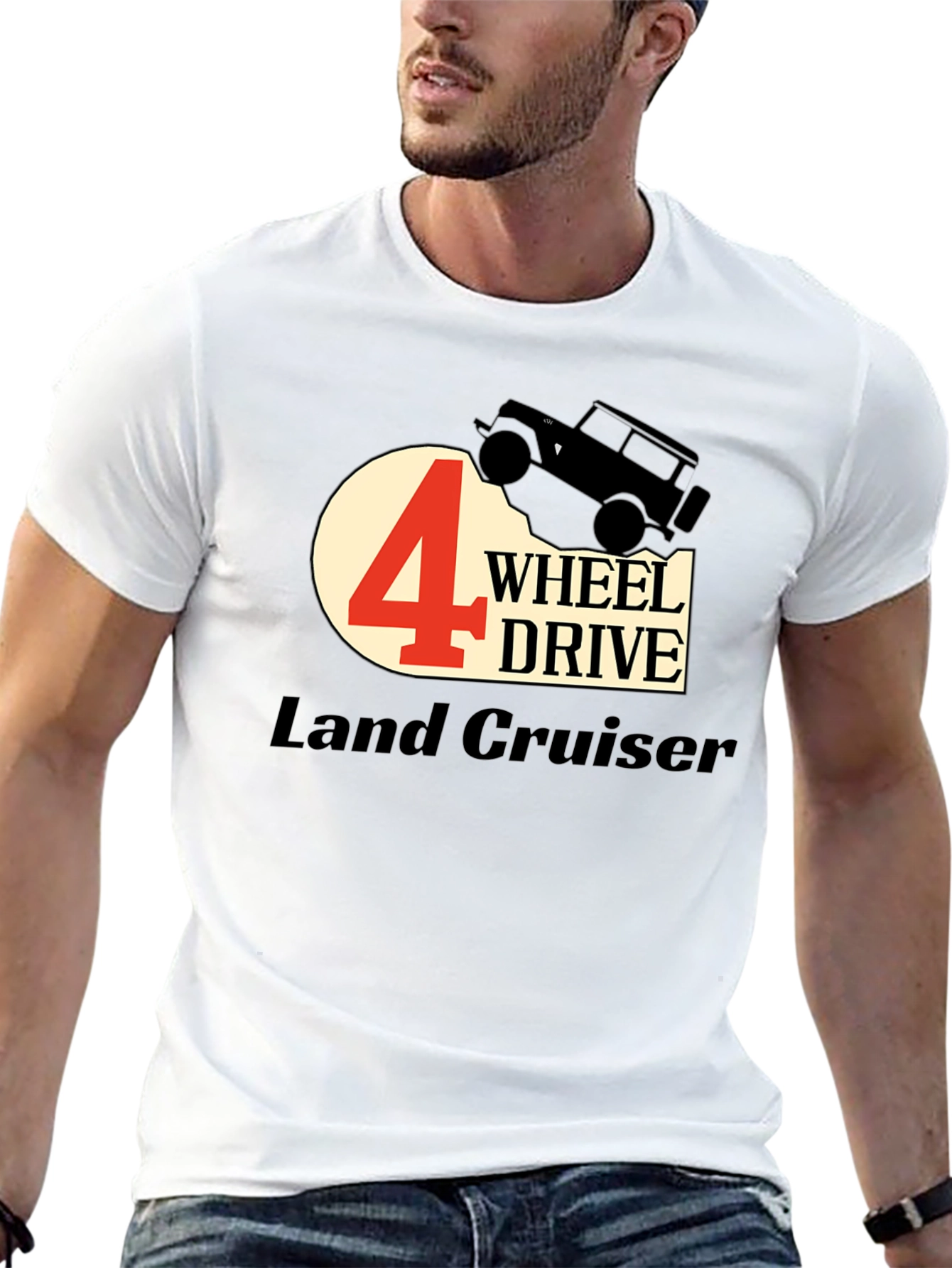 4 Wheel Drive Land Cruiser Graphic Tee