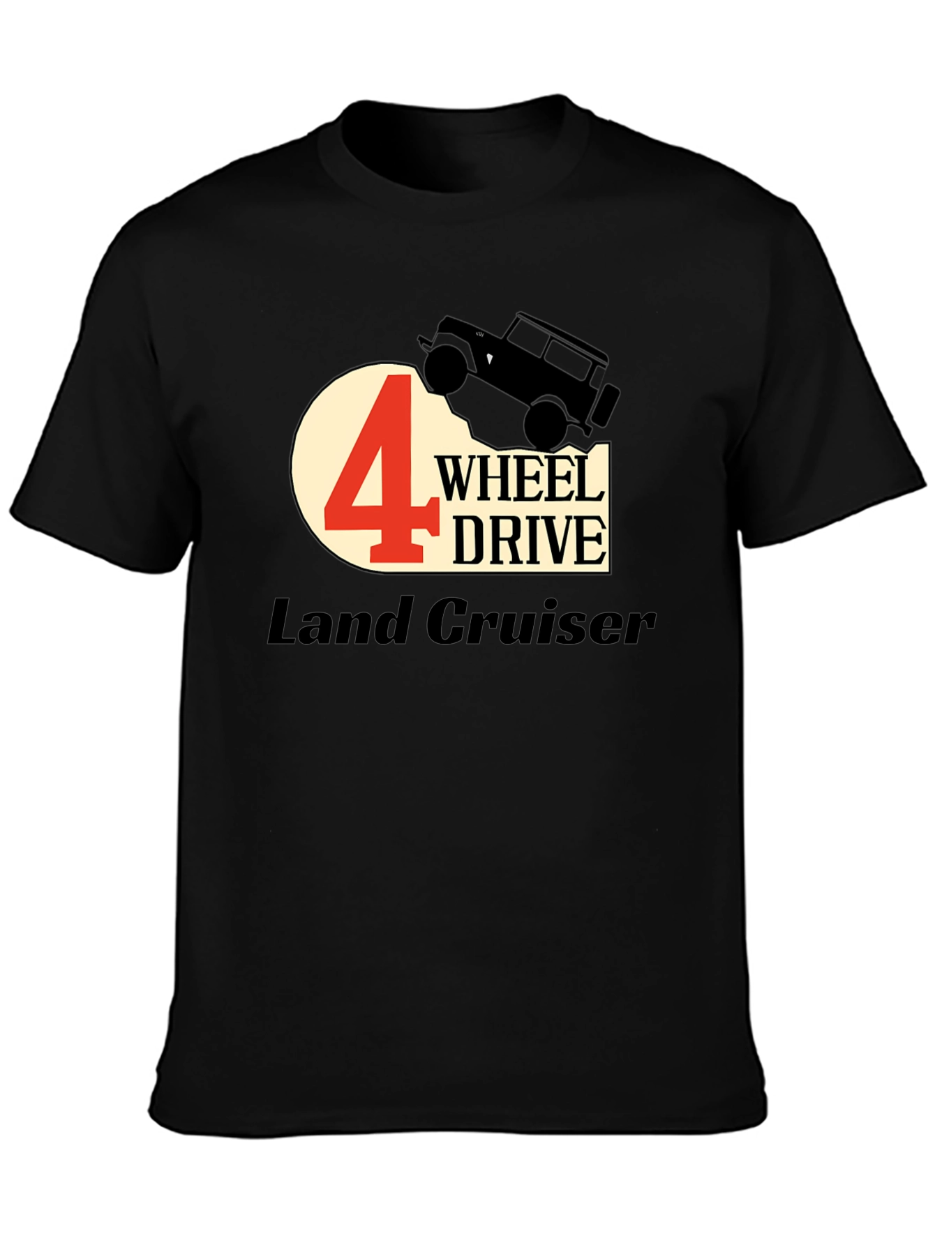 4 Wheel Drive Land Cruiser Graphic Tee