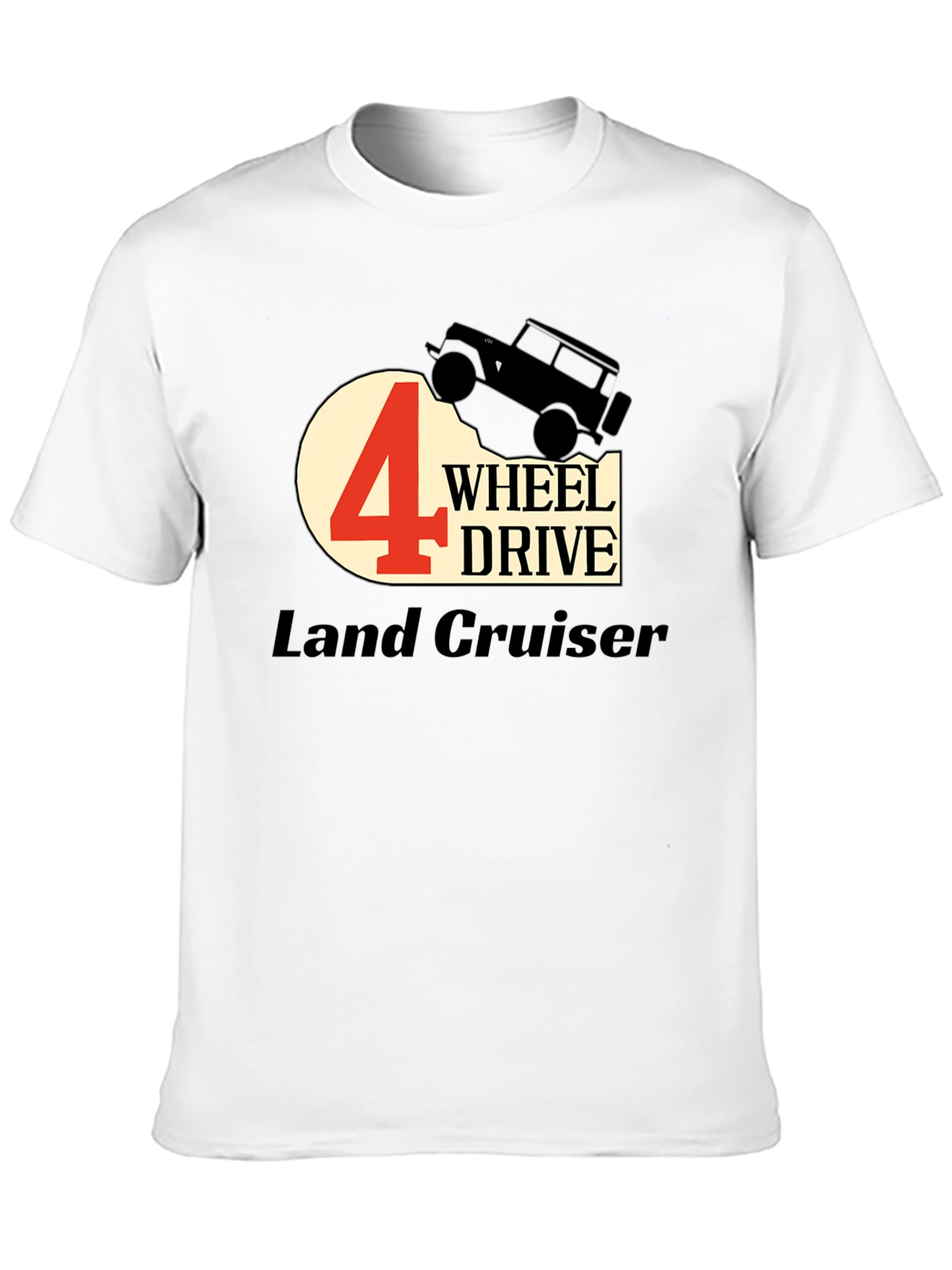 4 Wheel Drive Land Cruiser Graphic Tee