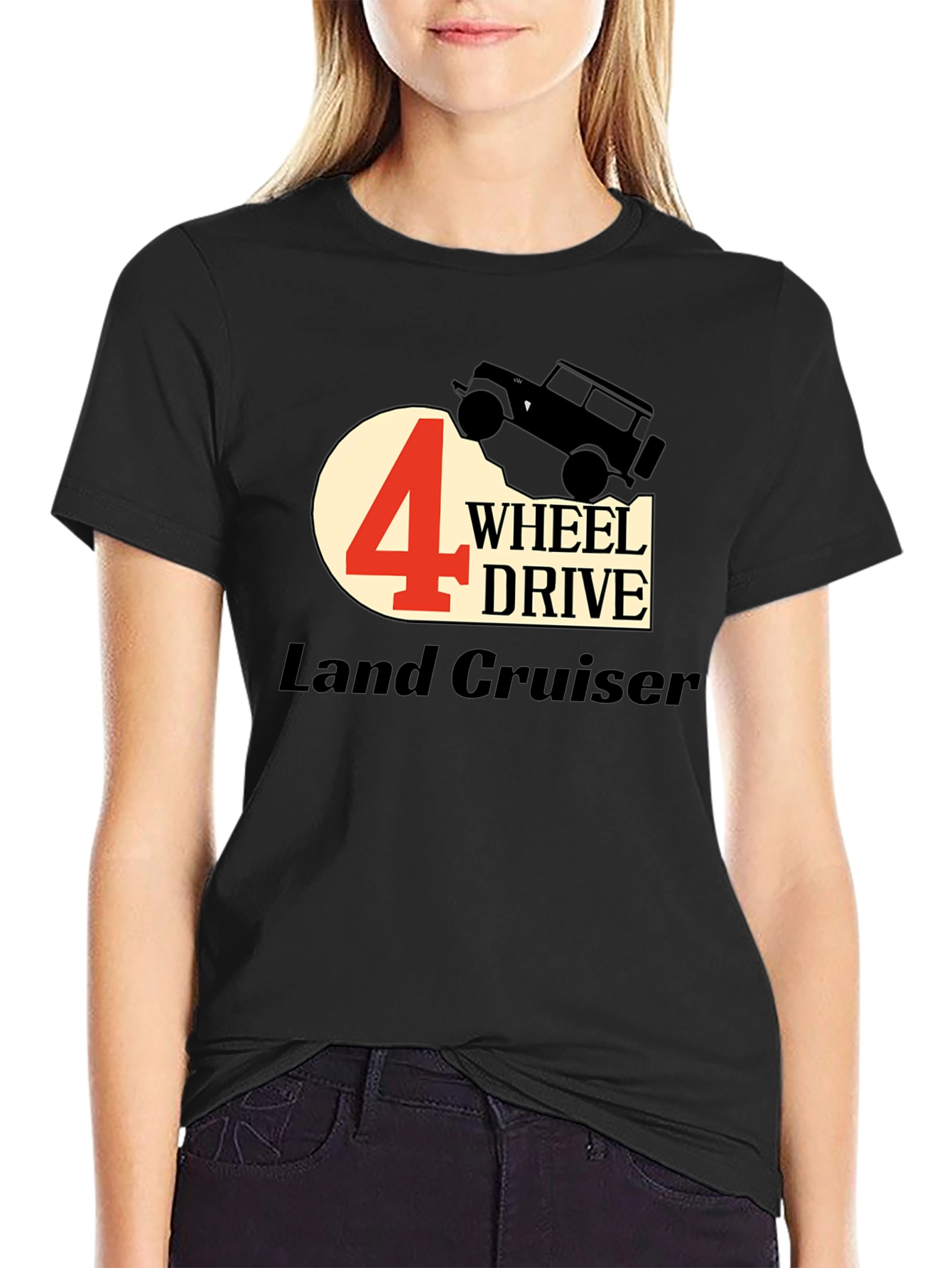 4 Wheel Drive Land Cruiser Graphic Tee