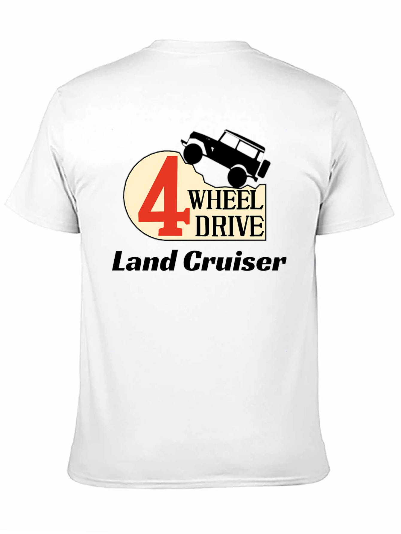 4 Wheel Drive Land Cruiser Graphic Tee