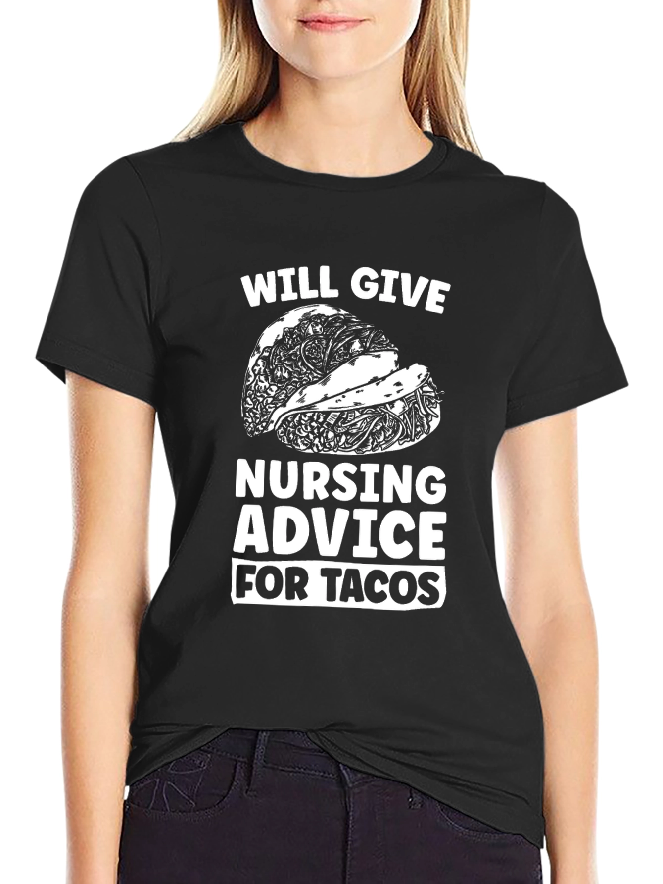 Nursing Advice for Tacos Graphic Tee