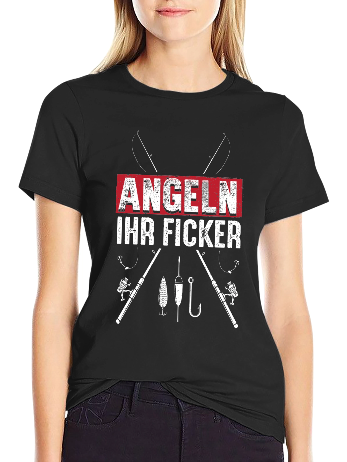Angeln Ihr Ficker Fishing T-Shirt - Angler Humor