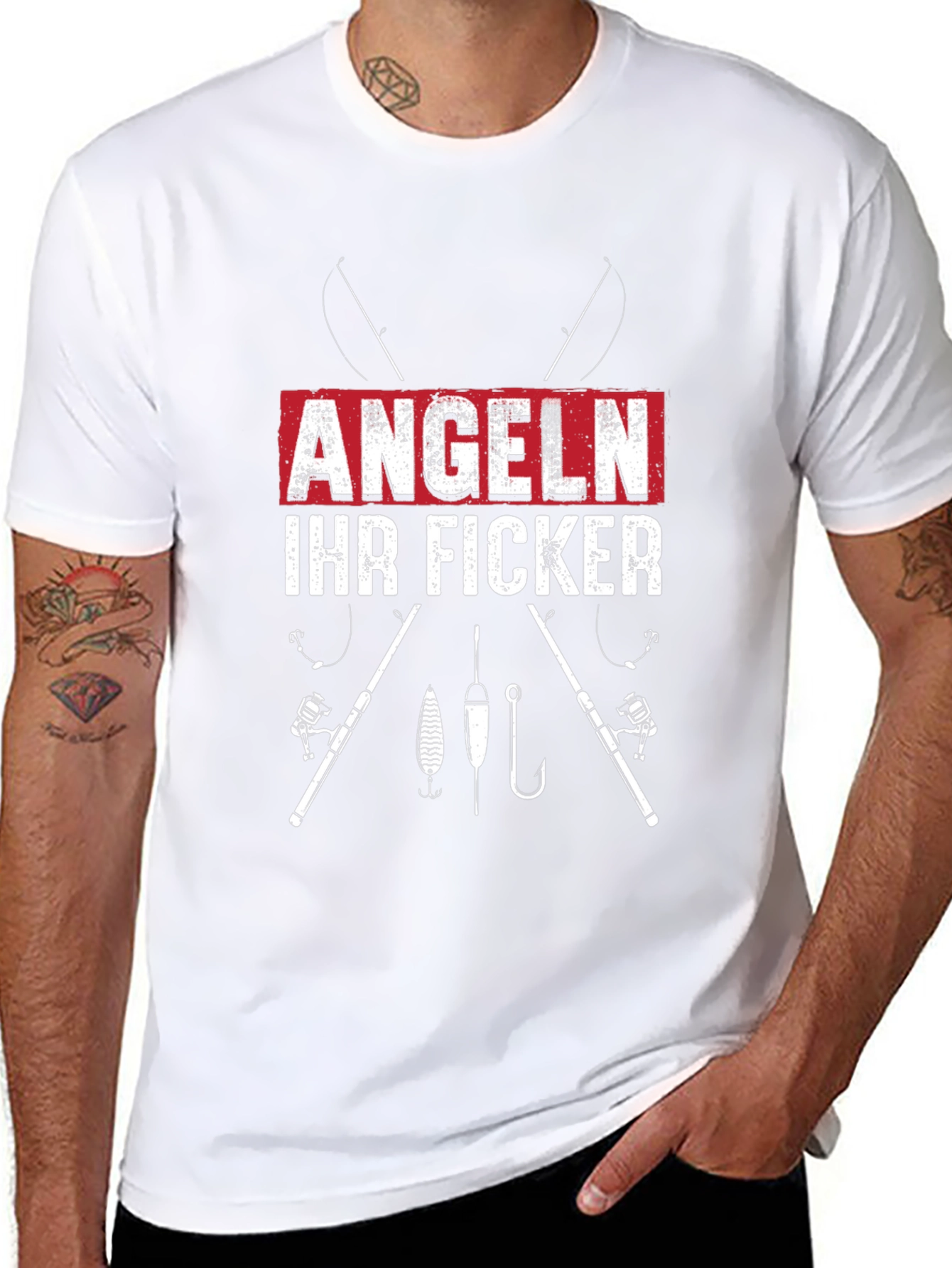 Angeln Ihr Ficker Fishing T-Shirt - Angler Humor