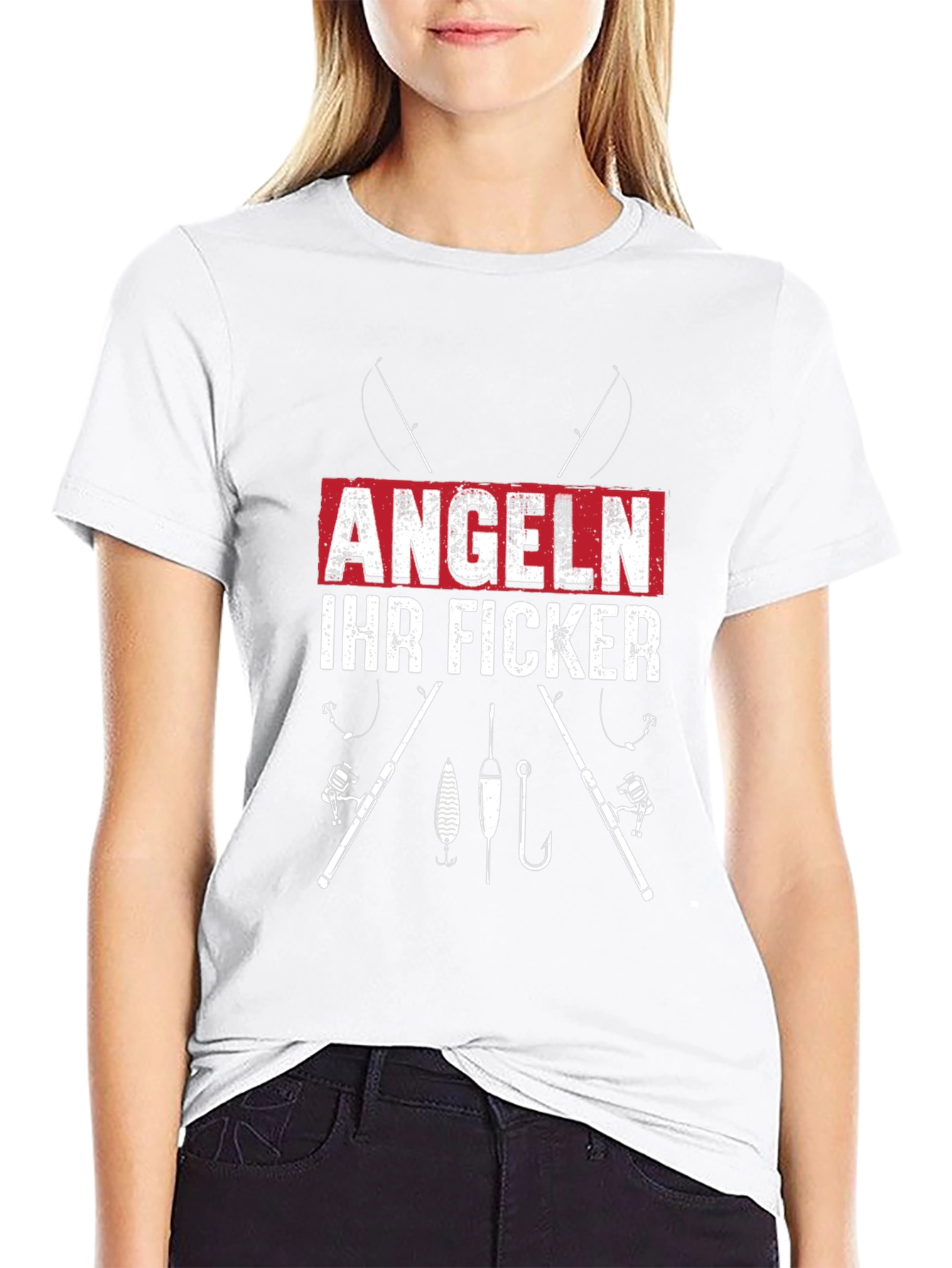 Angeln Ihr Ficker Fishing T-Shirt - Angler Humor