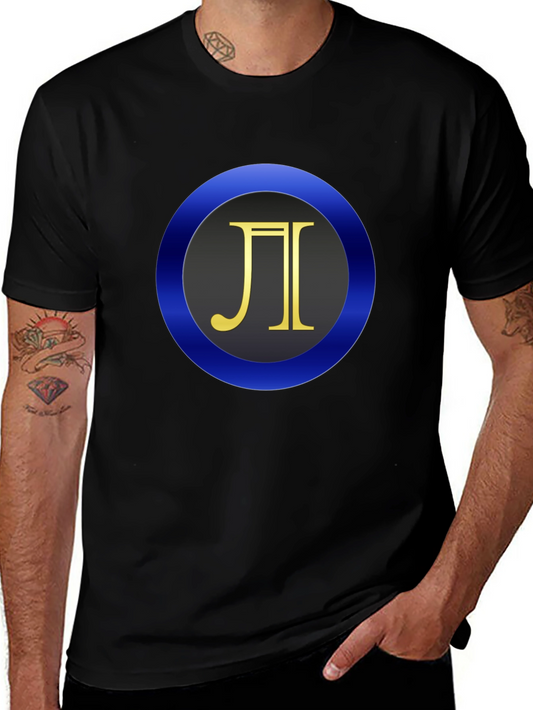 Symbol Circle Graphic Tee - Bold & Unique Style