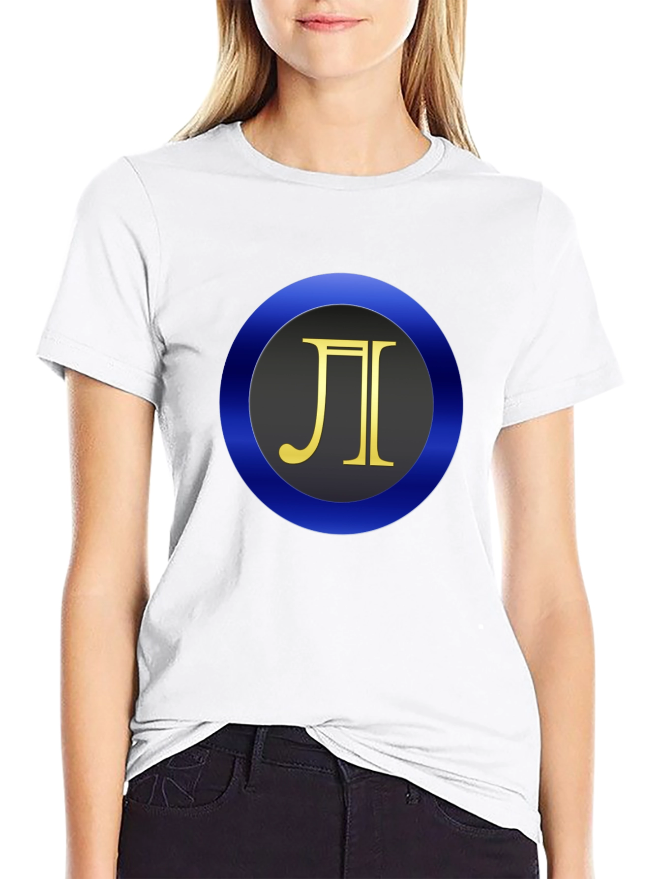 Symbol Circle Graphic Tee - Bold & Unique Style