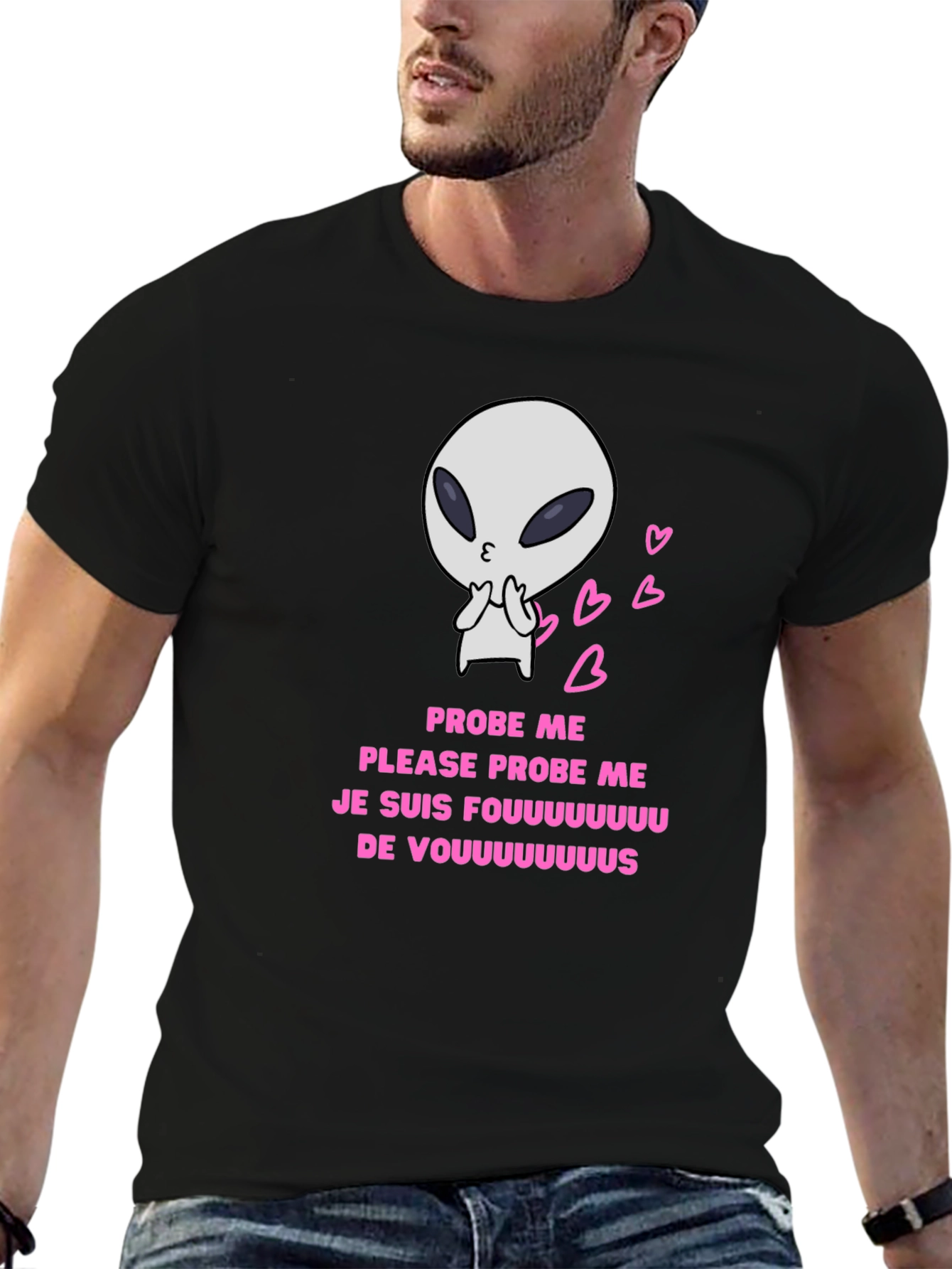 Probe Me Alien Graphic T-Shirt