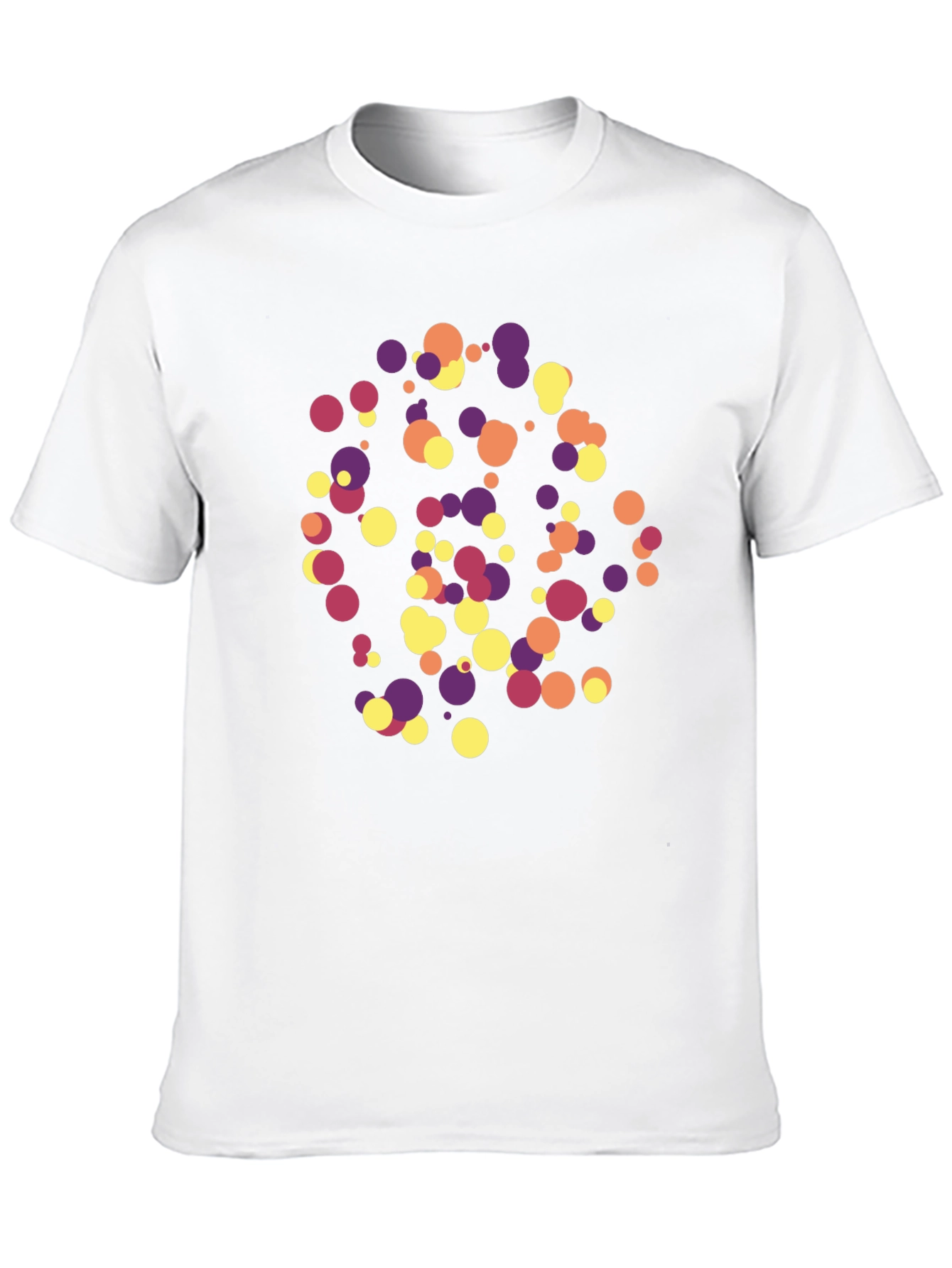 Abstract Dot Pattern T-Shirt - Modern Style