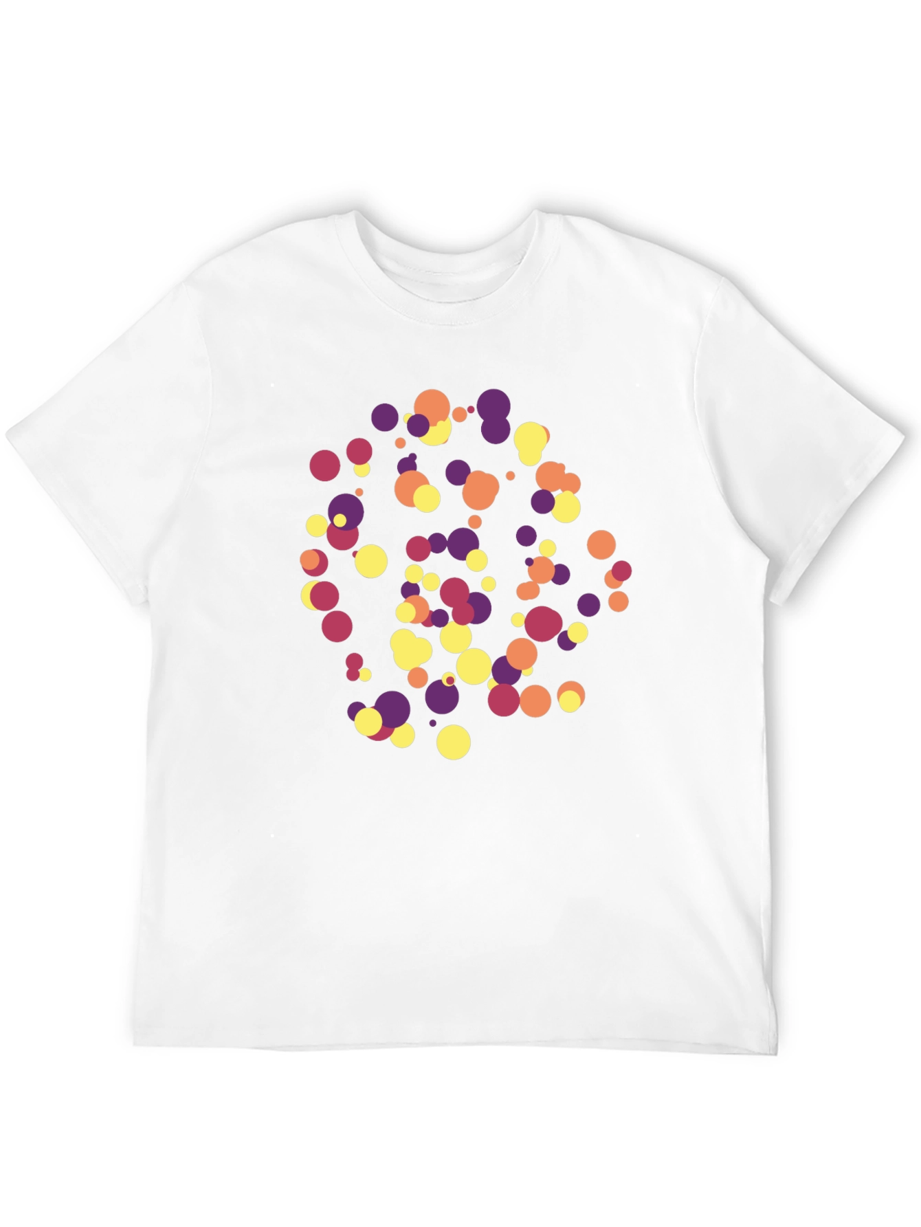 Abstract Dot Pattern T-Shirt - Modern Style