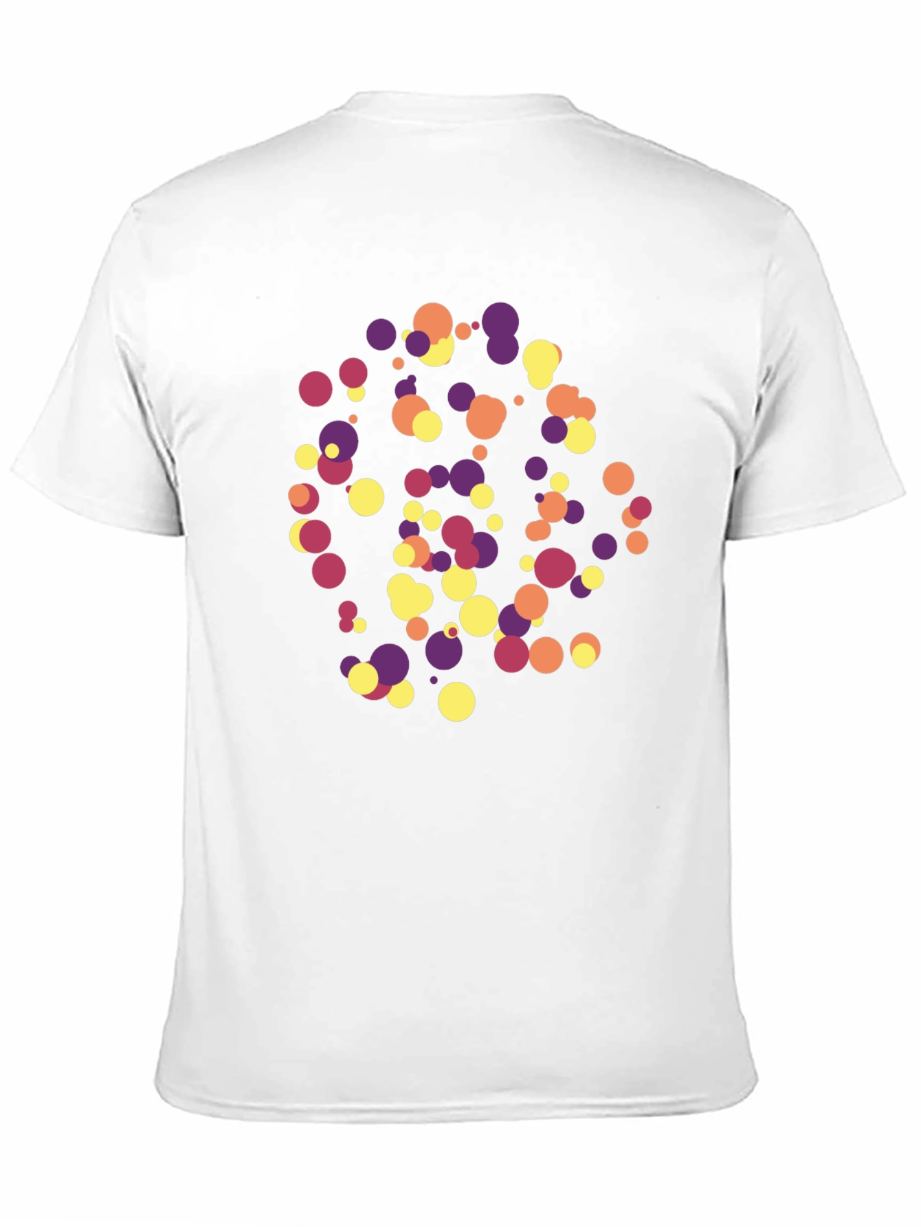 Abstract Dot Pattern T-Shirt - Modern Style