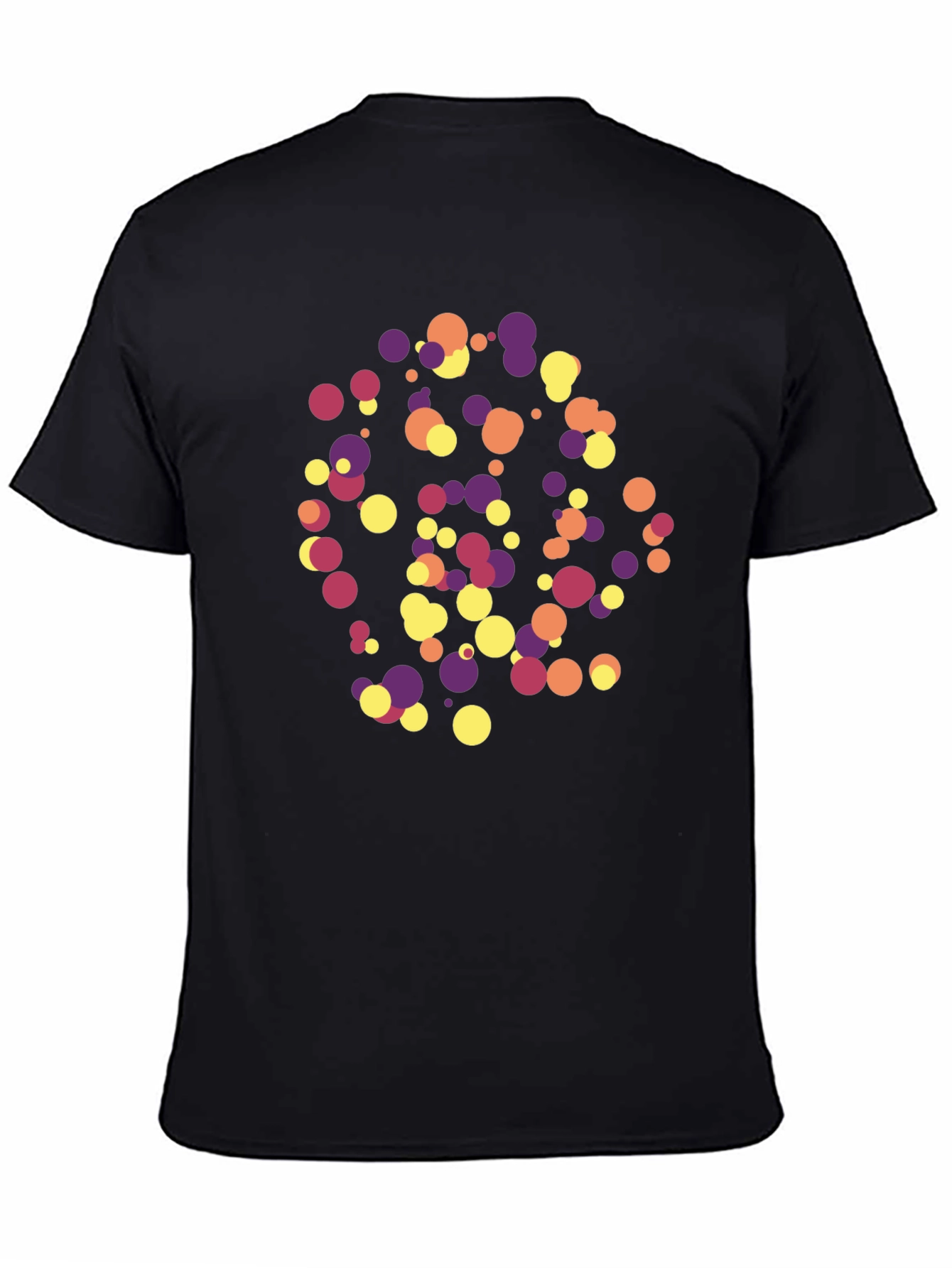 Abstract Dot Pattern T-Shirt - Modern Style