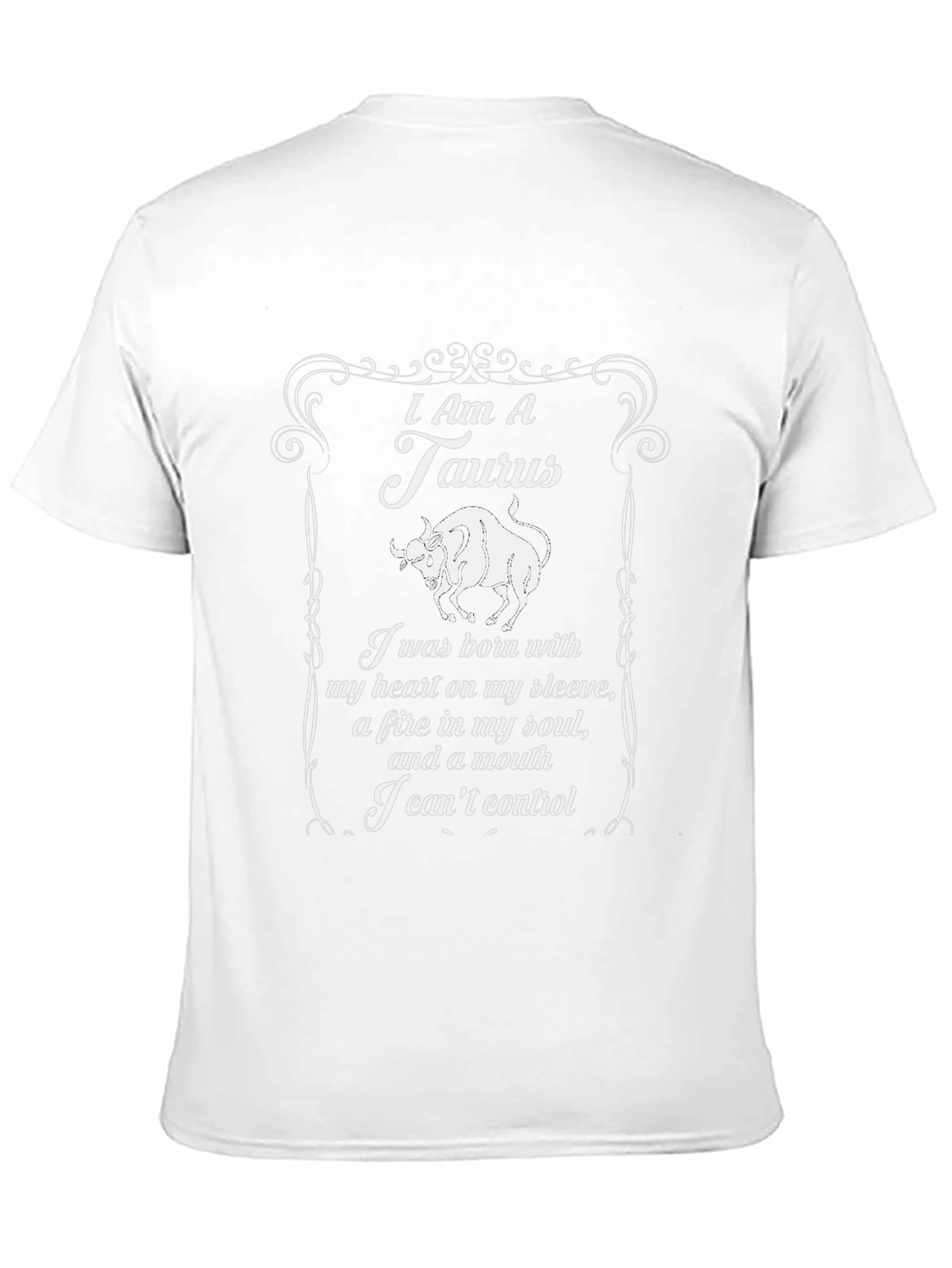 I Am A Taurus Zodiac Sign Graphic Tee