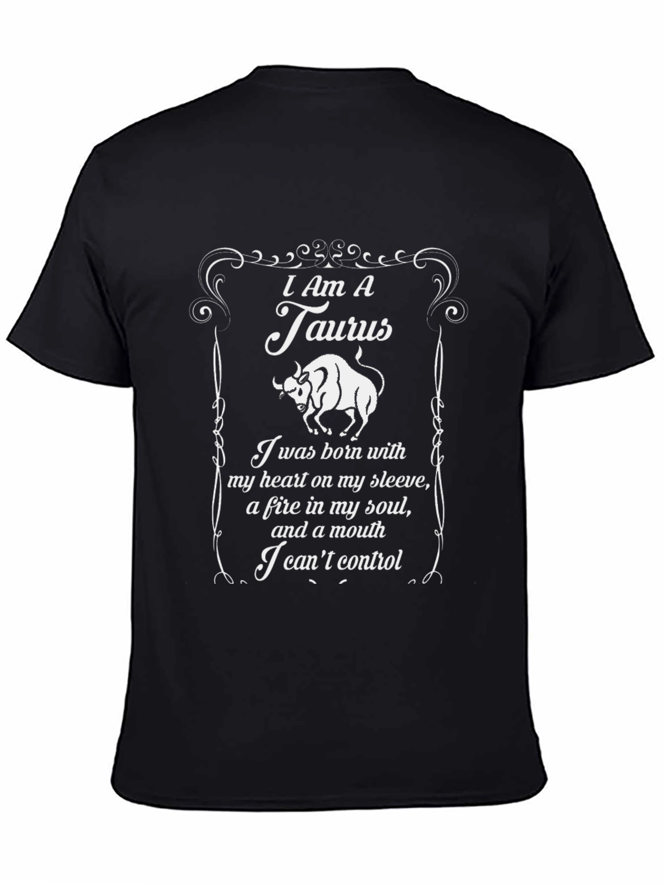I Am A Taurus Zodiac Sign Graphic Tee