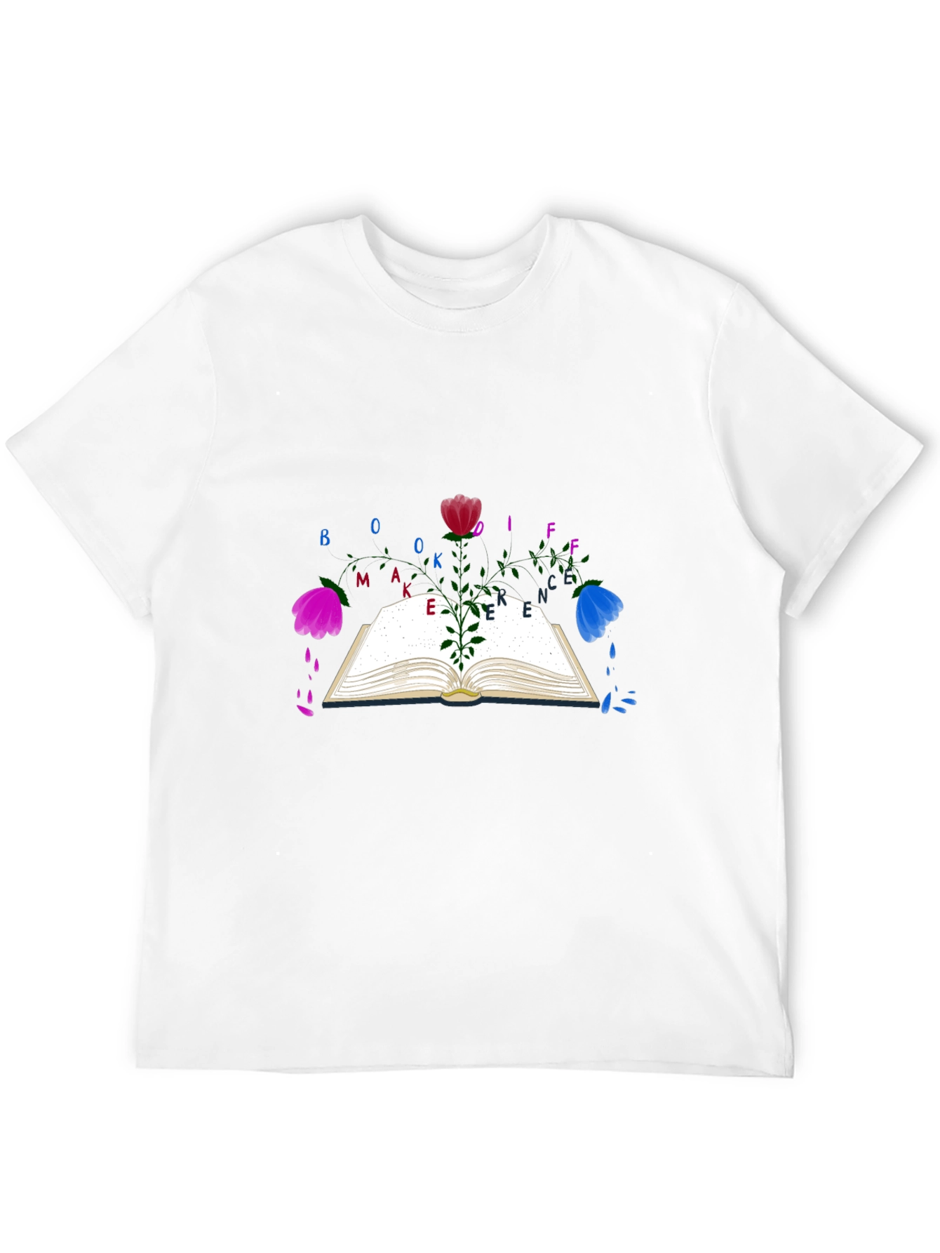 Book Make Difference Tee