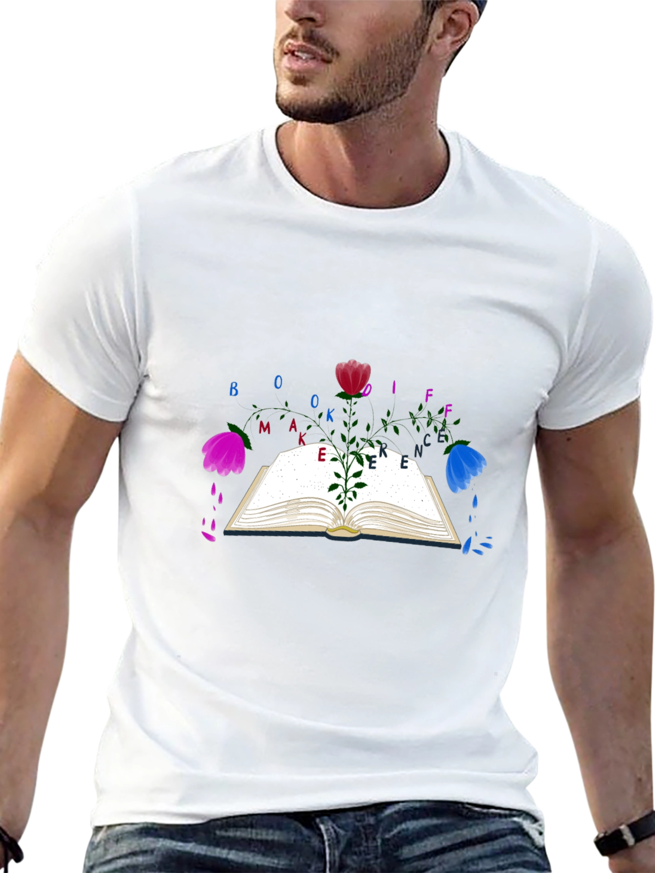 Book Make Difference Tee